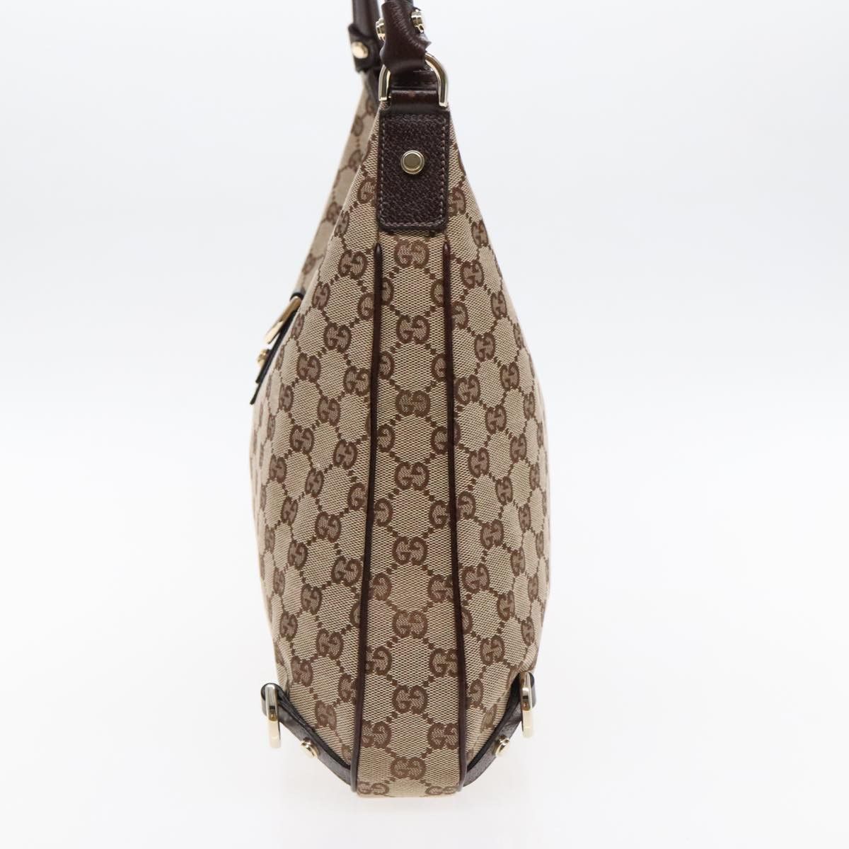 Gucci Abbey Beige Canvas Shoulder Bag (Pre-Owned) Size ONE SIZE - 13 Thumbnail