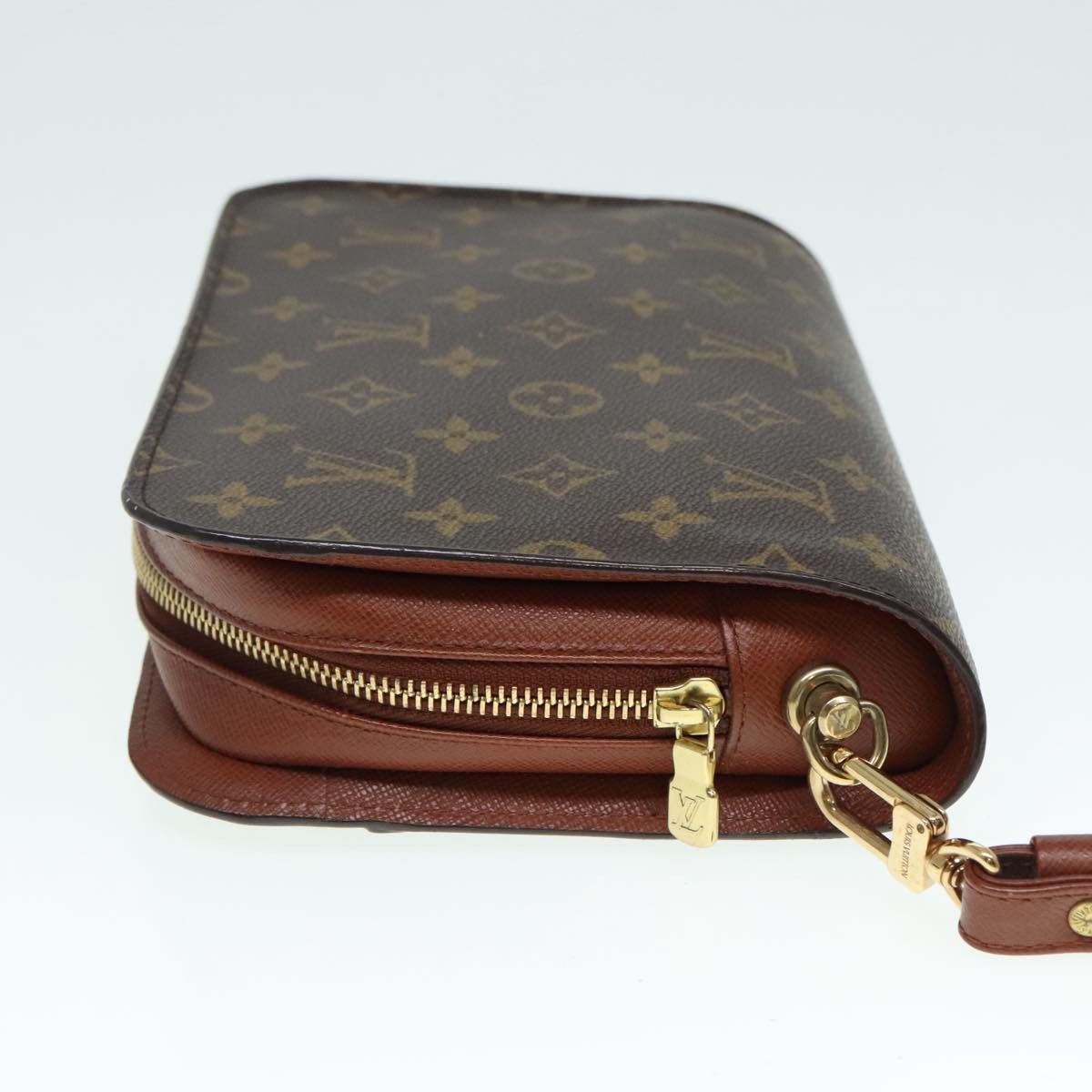 Louis Vuitton Orsay Brown Canvas Clutch Bag (Pre-Owned) Size ONE SIZE - 4 Thumbnail