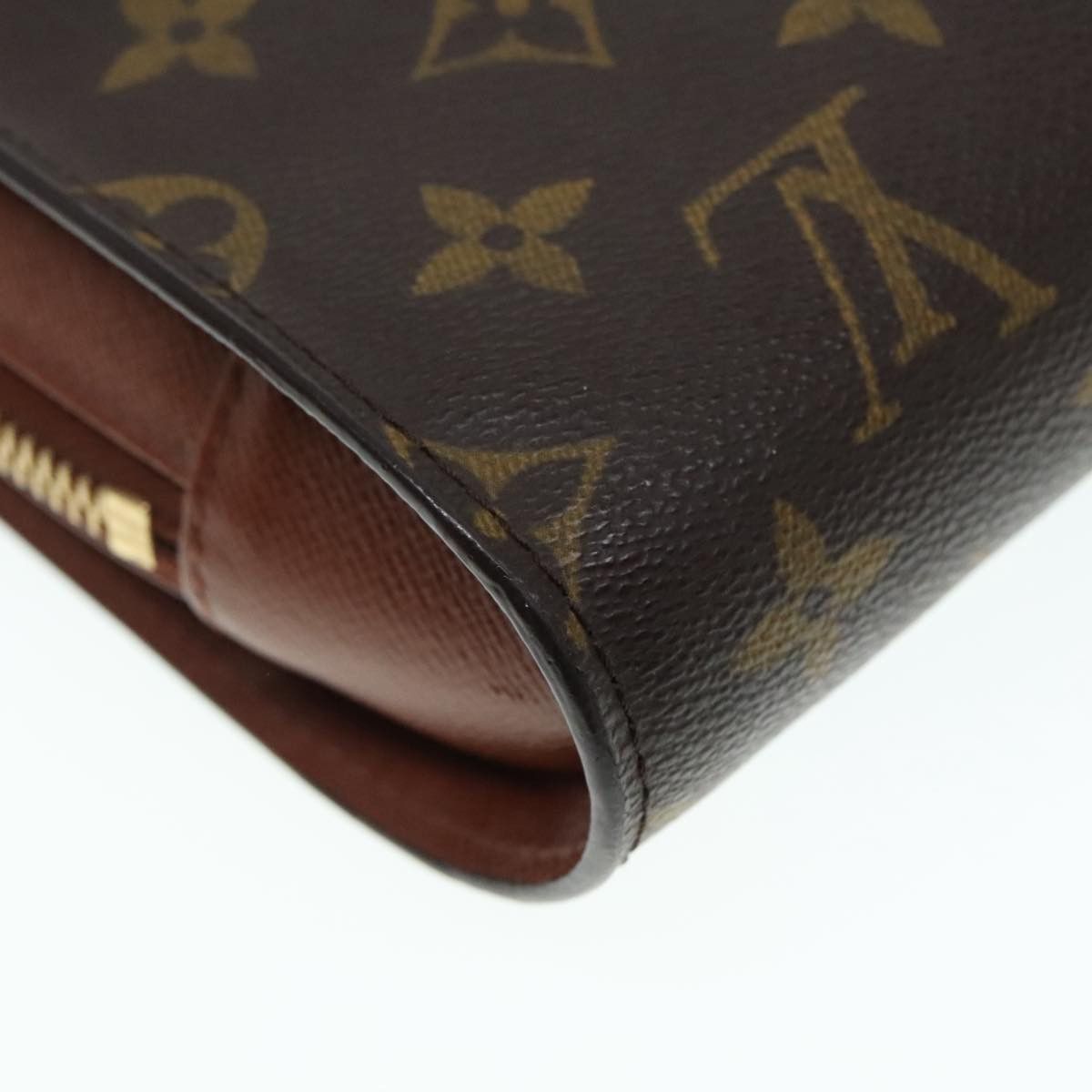 Louis Vuitton Orsay Brown Canvas Clutch Bag (Pre-Owned) Size ONE SIZE - 10 Thumbnail