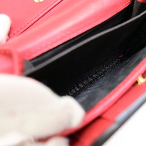 Gucci Sylvie Red Leather Wallet (Pre-Owned) Size ONE SIZE - 14 Thumbnail