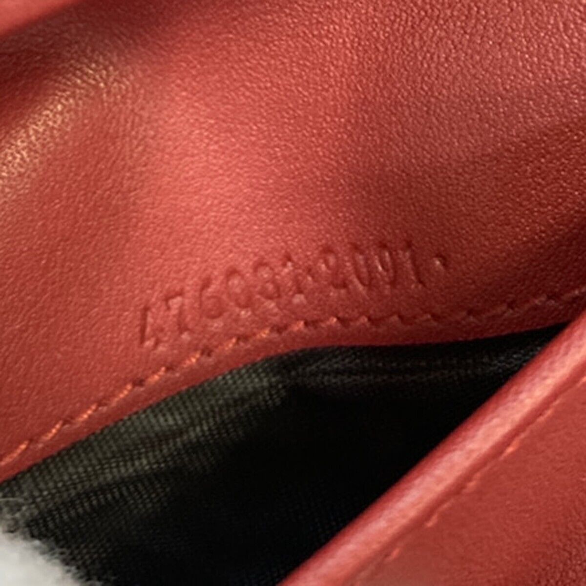 Gucci Sylvie Red Leather Wallet (Pre-Owned) Size ONE SIZE - 8 Thumbnail