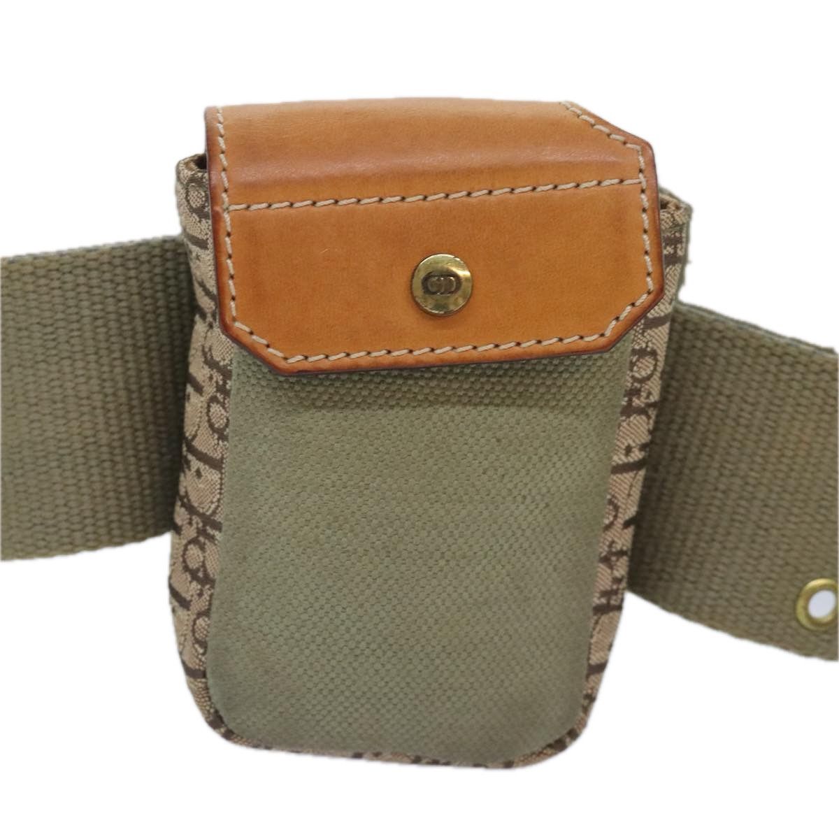 Dior Khaki Canvas Shoulder Bag (Pre-Owned) Size ONE SIZE - 2 Thumbnail