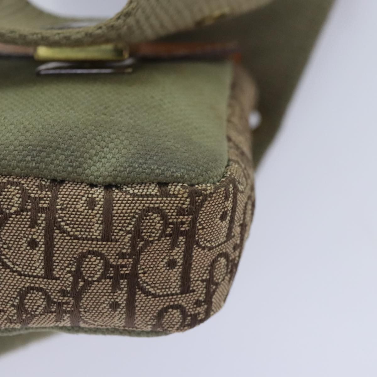 Dior Khaki Canvas Shoulder Bag (Pre-Owned) Size ONE SIZE - 7 Thumbnail