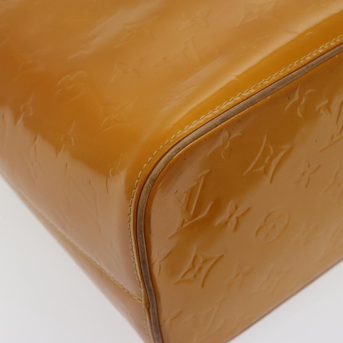 Louis Vuitton Houston Brown Patent Leather Handbag (Pre-Owned) Size ONE SIZE - 5 Thumbnail