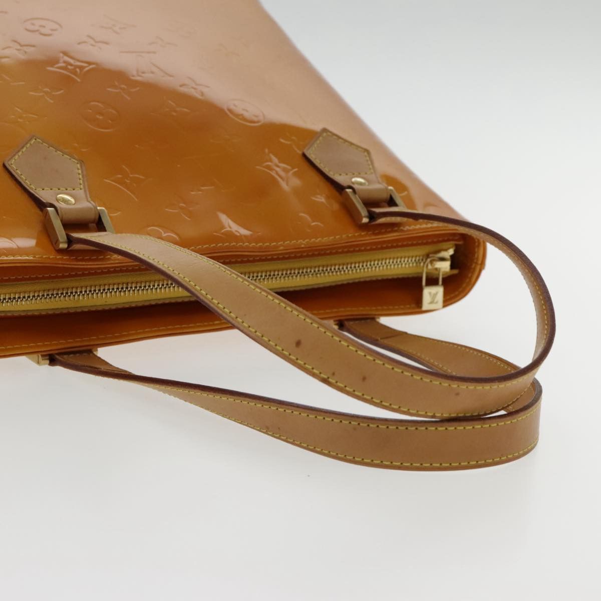 Louis Vuitton Houston Brown Patent Leather Handbag (Pre-Owned) Size ONE SIZE - 4 Thumbnail