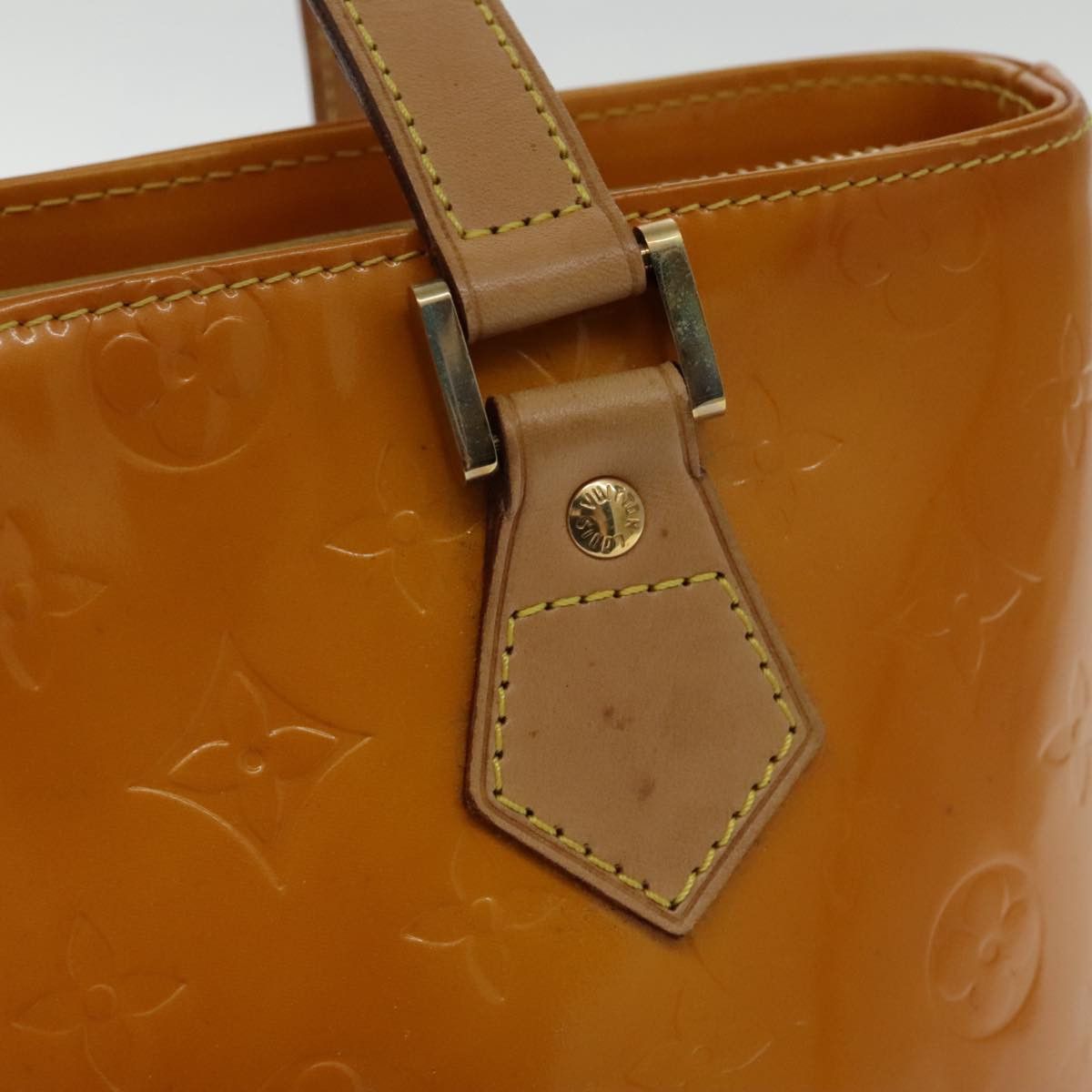 Louis Vuitton Houston Brown Patent Leather Handbag (Pre-Owned) Size ONE SIZE - 19 Thumbnail