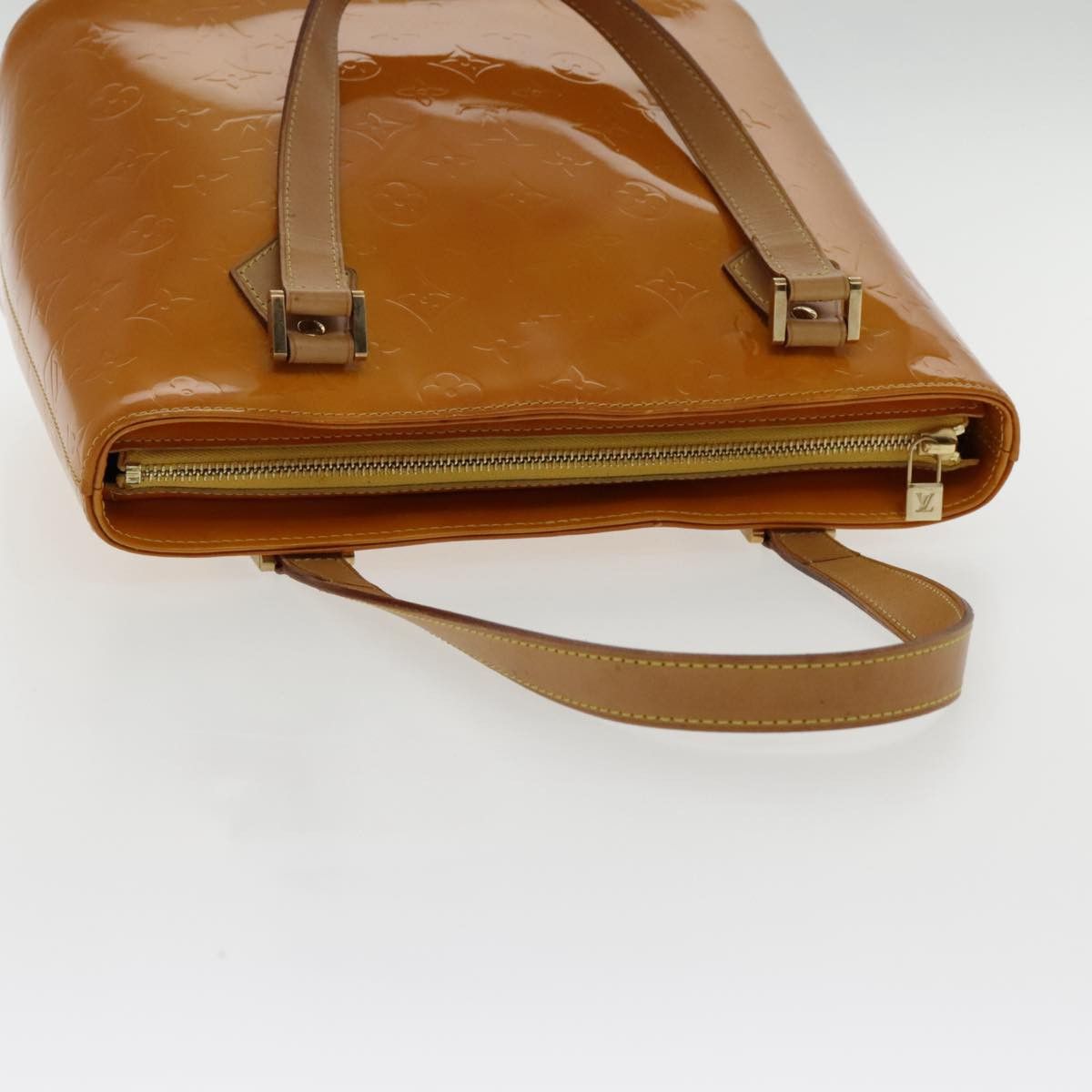 Louis Vuitton Houston Brown Patent Leather Handbag (Pre-Owned) Size ONE SIZE - 13 Thumbnail