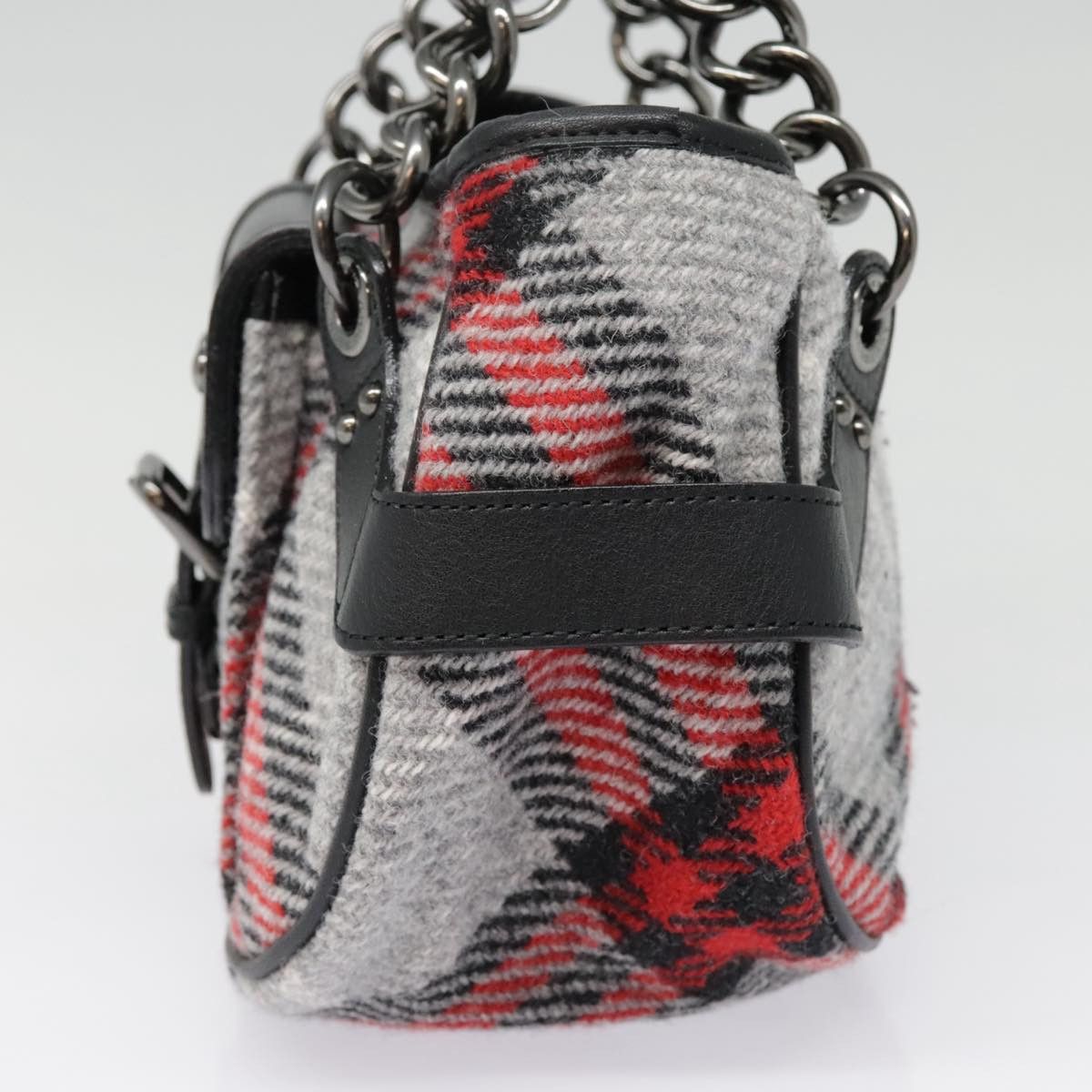 Burberry Nova Check Multicolour Wool Handbag (Pre-Owned) Size ONE SIZE - 3 Thumbnail