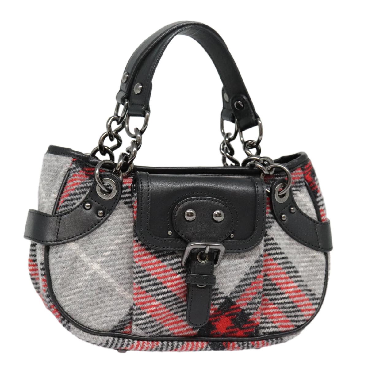 Burberry Nova Check Multicolour Wool Handbag (Pre-Owned) Size ONE SIZE - 15 Thumbnail