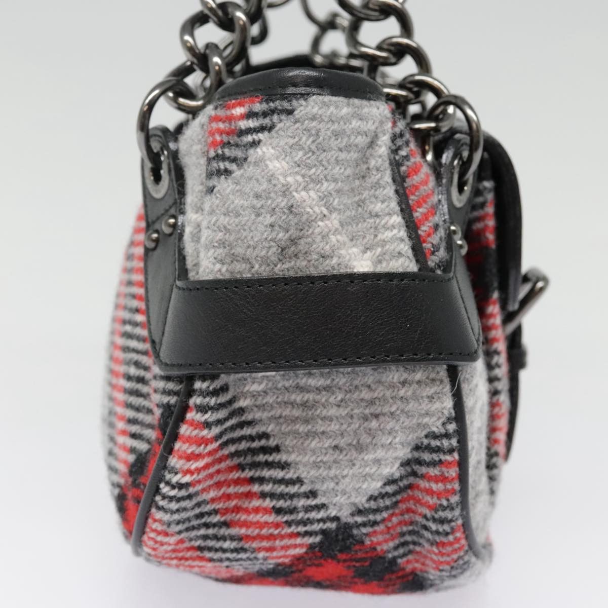 Burberry Nova Check Multicolour Wool Handbag (Pre-Owned) Size ONE SIZE - 4 Thumbnail