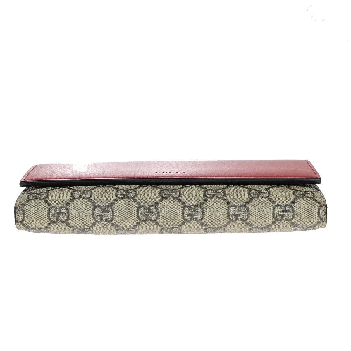 Gucci Gg Supreme Brown Canvas Wallet (Pre-Owned) Size ONE SIZE - 6 Thumbnail