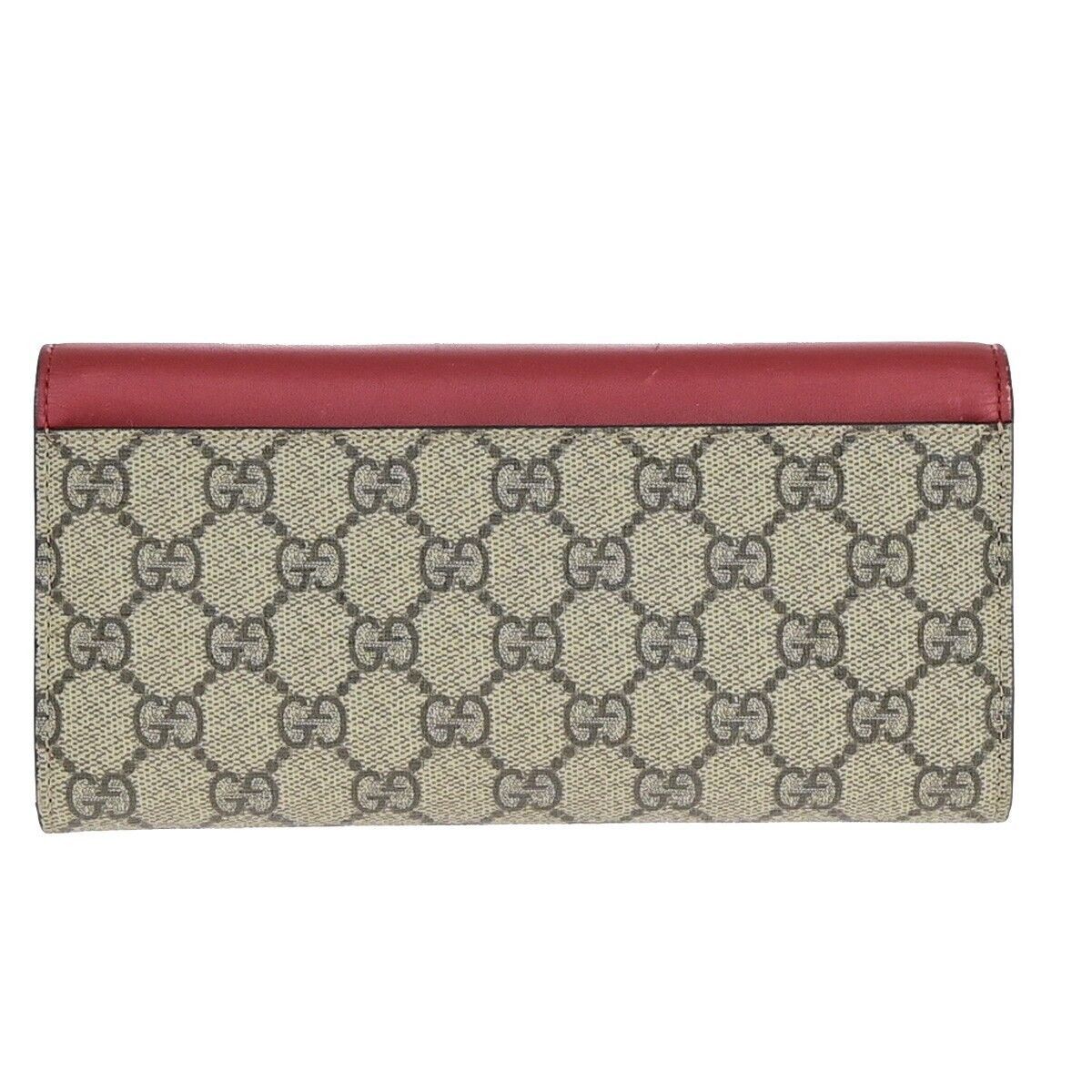 Gucci Gg Supreme Brown Canvas Wallet (Pre-Owned) Size ONE SIZE - 2 Thumbnail