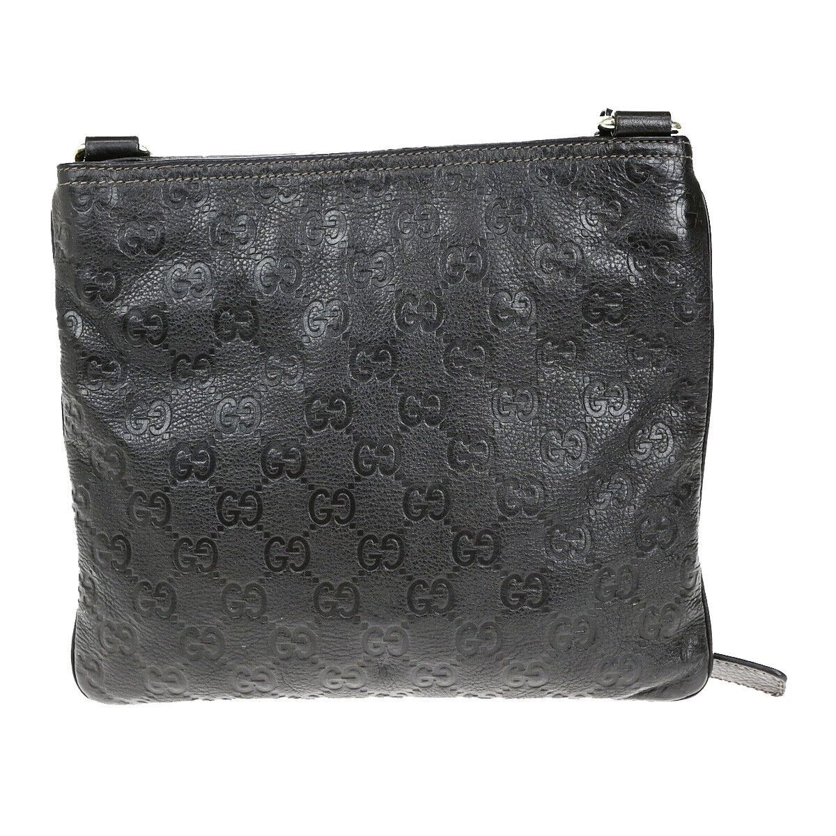 Gucci ssima Black Leather Shoulder Bag (Pre-Owned) Size ONE SIZE - 2 Thumbnail