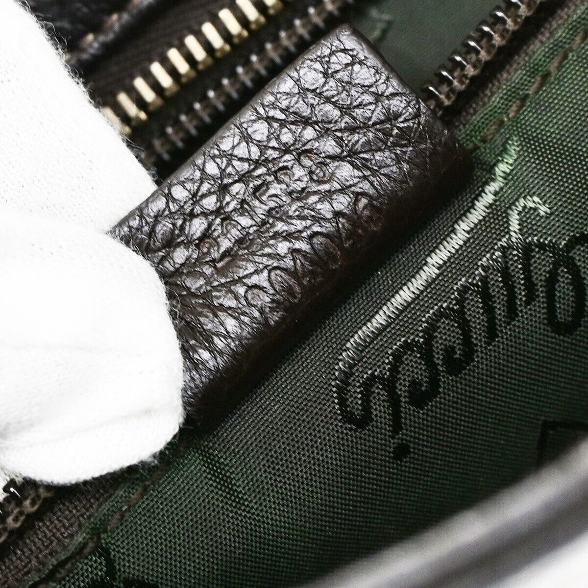 Gucci ssima Black Leather Shoulder Bag (Pre-Owned) Size ONE SIZE - 9 Thumbnail