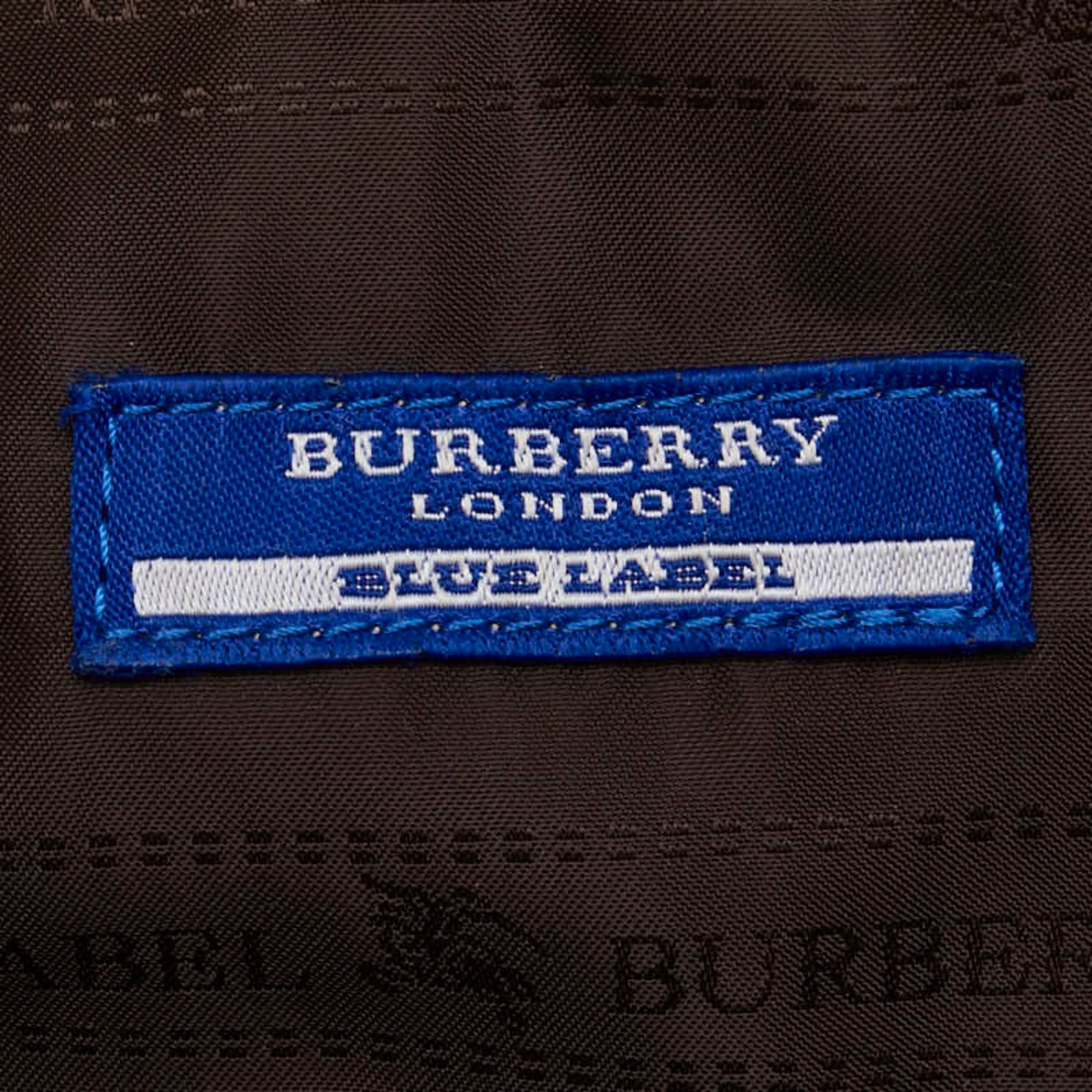 Burberry Burberry Blue Label Plate Shoulder Bag White Leather Women's BURBERRY BLUE LABEL Size ONE SIZE - 6 Thumbnail
