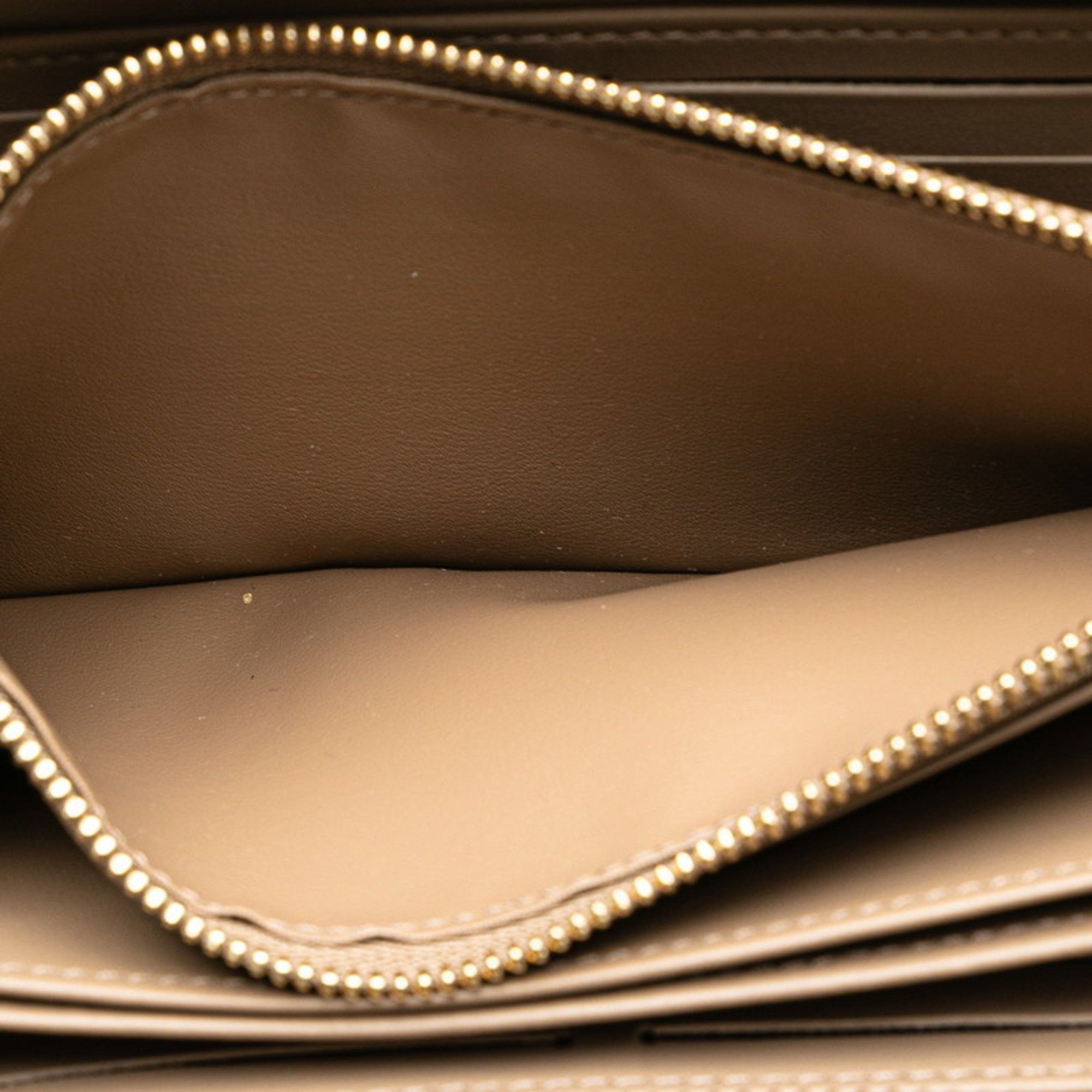 Louis Vuitton Louis Vuitton Monogram Embossed Zippy Wallet Long M81511 Taupe Beige Lambskin Women's LOUIS VUITTON Size ONE SIZE - 5 Thumbnail