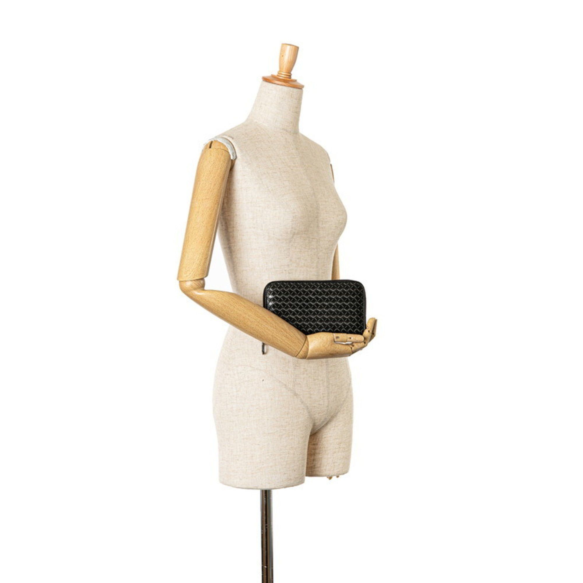Bottega Veneta Bottega Veneta Intrecciato Long Wallet Black Leather Women's BOTTEGAVENETA Size ONE SIZE - 9 Thumbnail