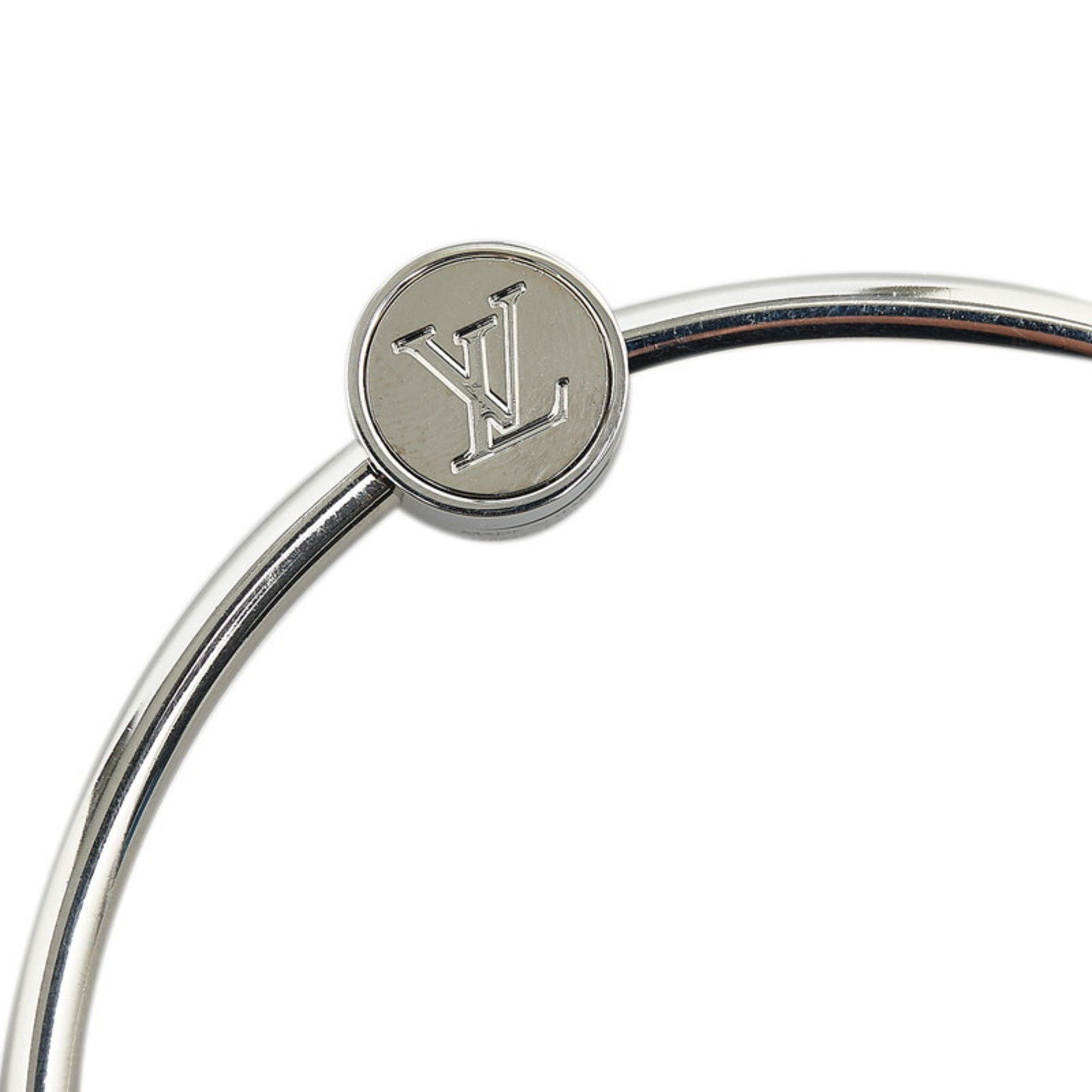 Louis Vuitton Louis Vuitton Porte Cle Round Ring Key Holder M68854 Silver Metal Women's LOUIS VUITTON Size ONE SIZE - 4 Thumbnail