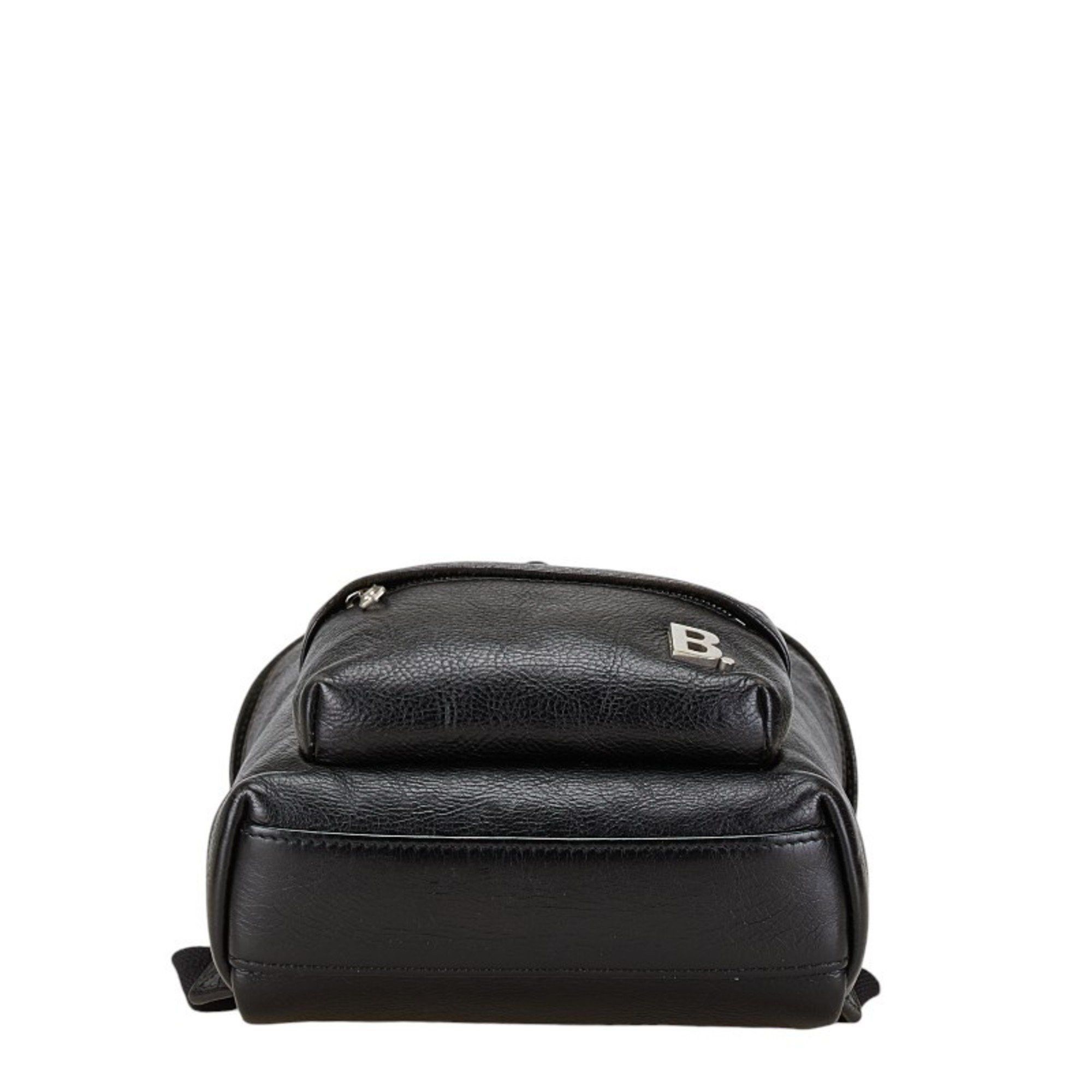 Balenciaga Balenciaga B Backpack 580026 Black Leather Women's BALENCIAGA Size ONE SIZE - 4 Thumbnail