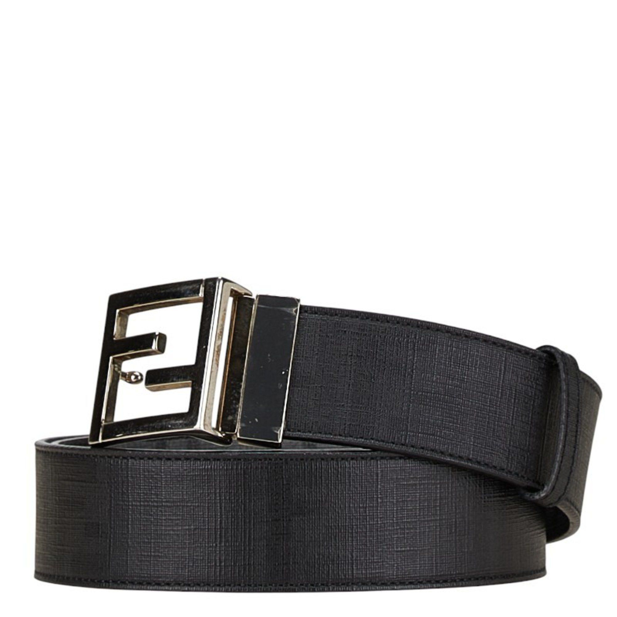 Fendi zucca belt black shops