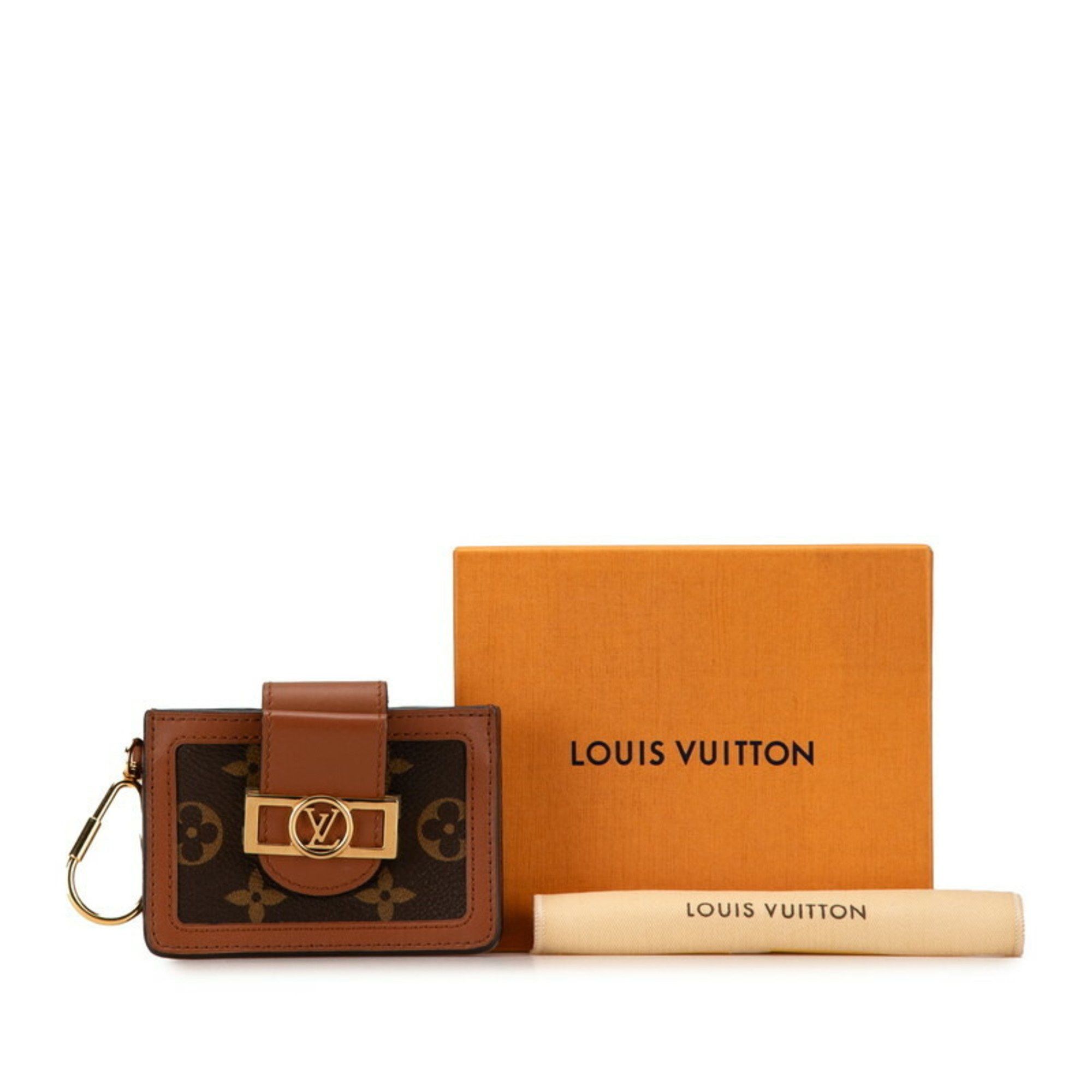Louis Vuitton Louis Vuitton Monogram Reverse Dauphine Multicart Card Case M68751 Brown PVC Leather Women's LOUIS VUITTON Size ONE SIZE - 7 Thumbnail