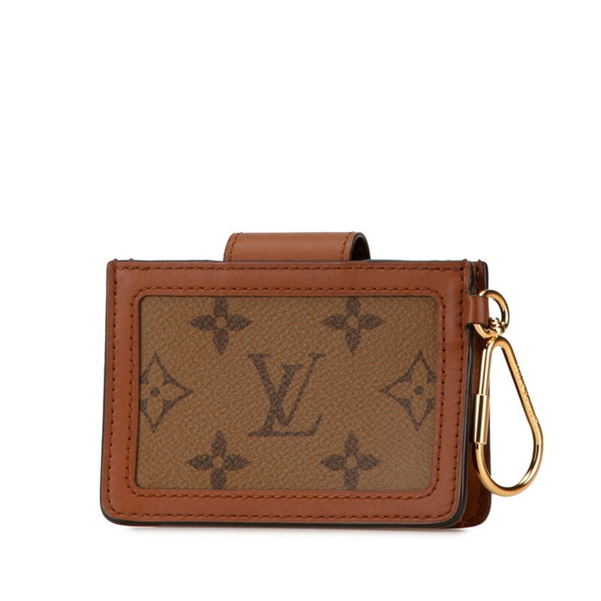 Louis Vuitton Louis Vuitton Monogram Reverse Dauphine Multicart Card Case M68751 Brown PVC Leather Women's LOUIS VUITTON Size ONE SIZE - 2 Thumbnail