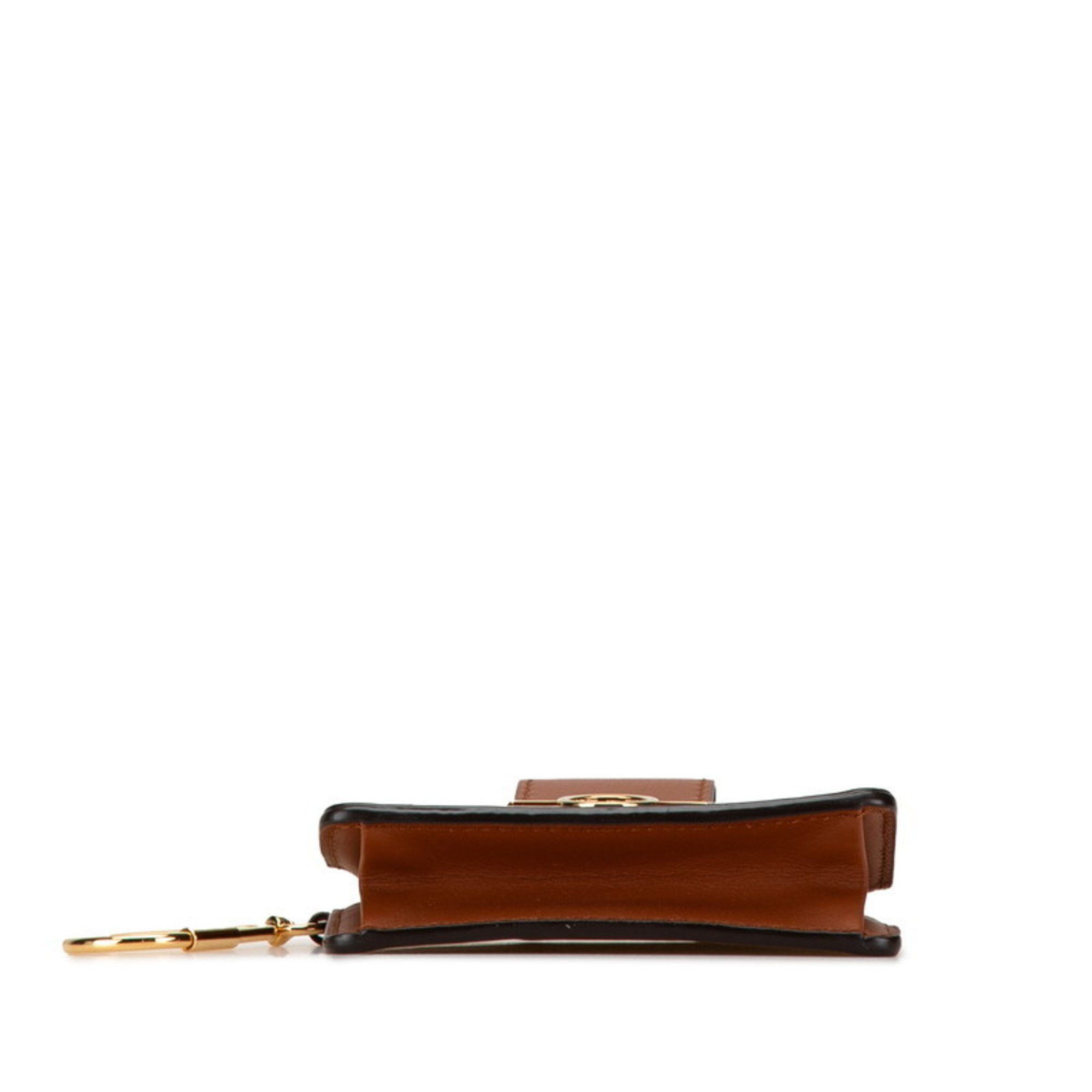 Louis Vuitton Louis Vuitton Monogram Reverse Dauphine Multicart Card Case M68751 Brown PVC Leather Women's LOUIS VUITTON Size ONE SIZE - 3 Thumbnail