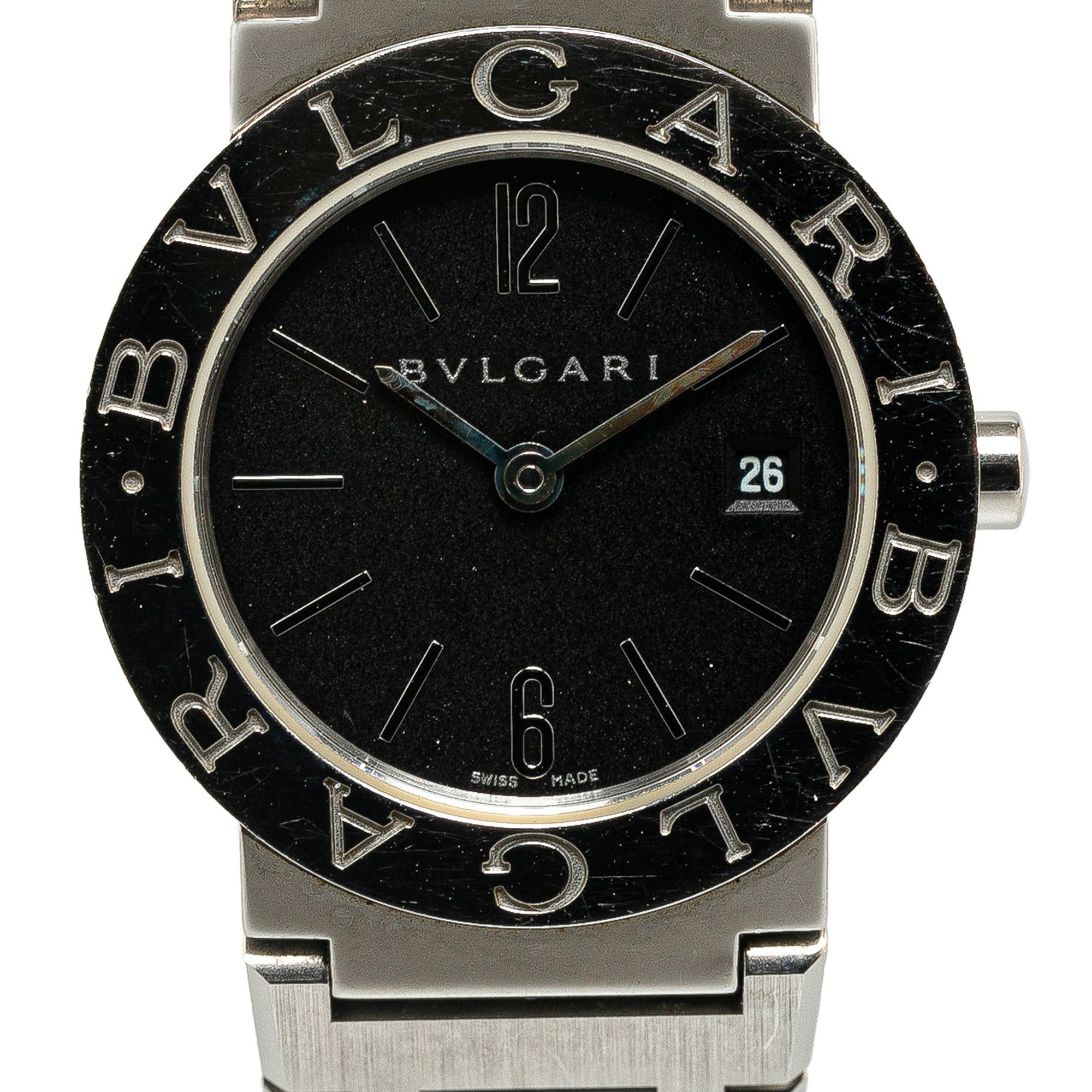 Bvlgari Bvlgari Quartz Stainless Steel Bvlgari Bvlgari Watch Silver Size ONE SIZE - 4 Thumbnail