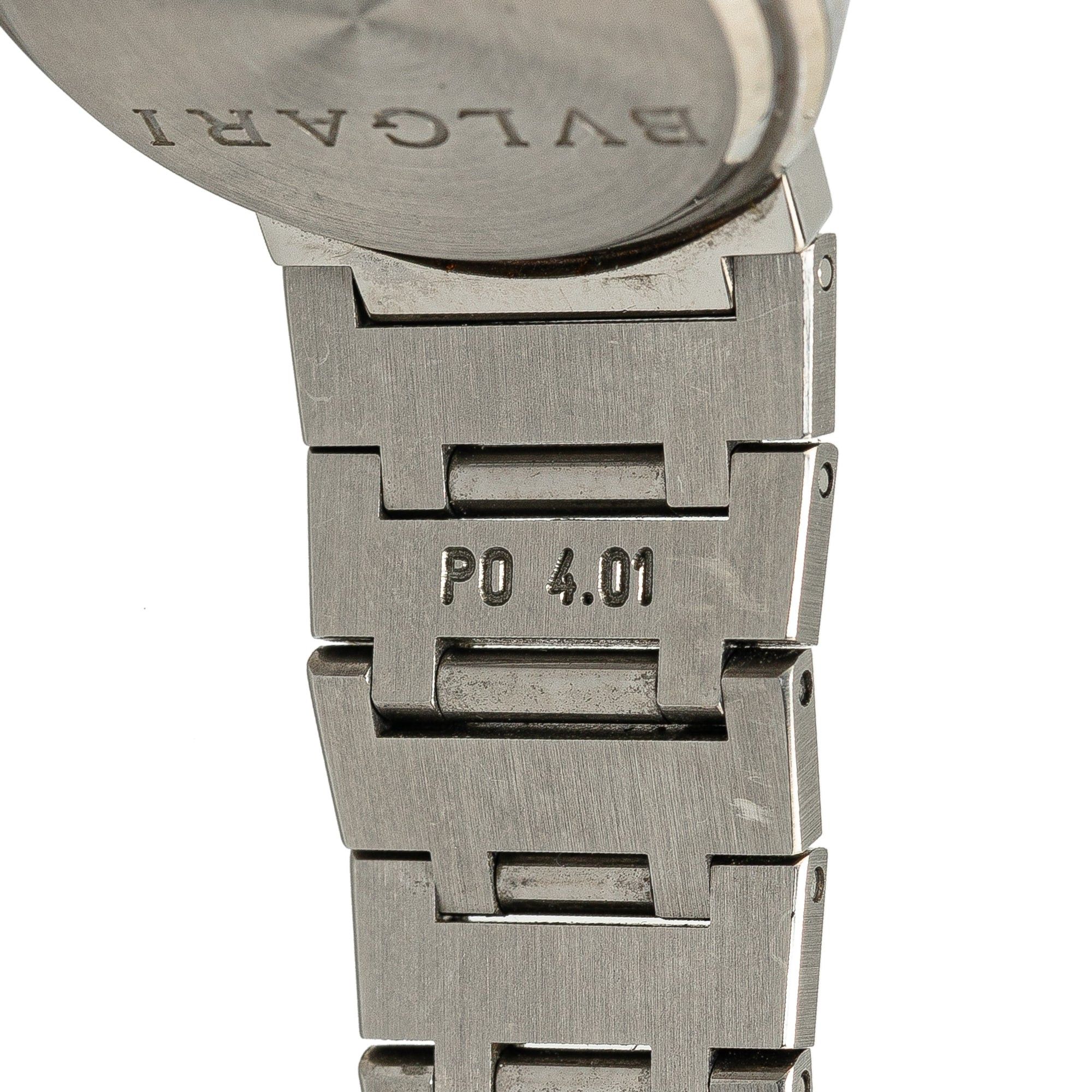 Bvlgari Bvlgari Quartz Stainless Steel Bvlgari Bvlgari Watch Silver Size ONE SIZE - 8 Thumbnail