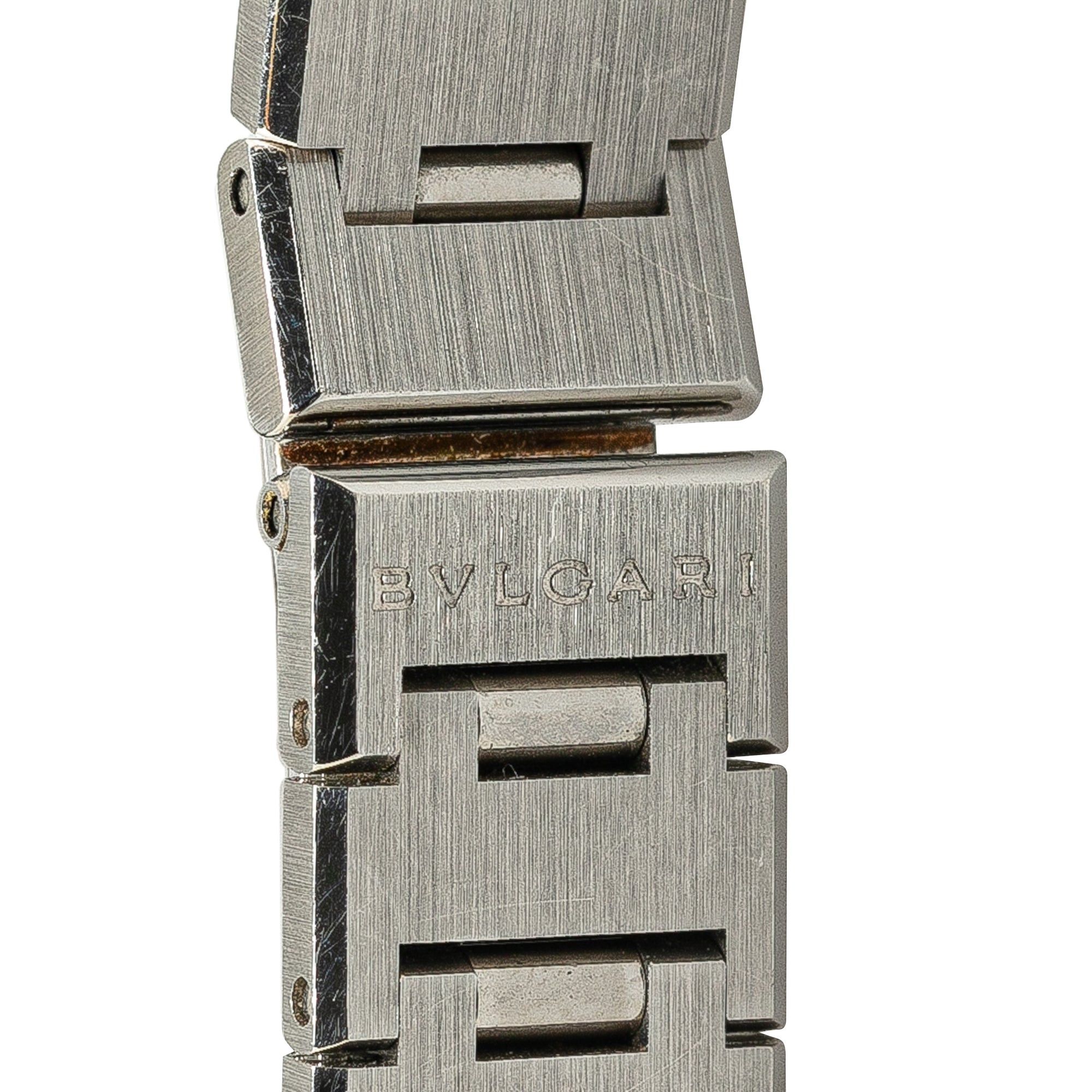 Bvlgari Bvlgari Quartz Stainless Steel Bvlgari Bvlgari Watch Silver Size ONE SIZE - 7 Thumbnail