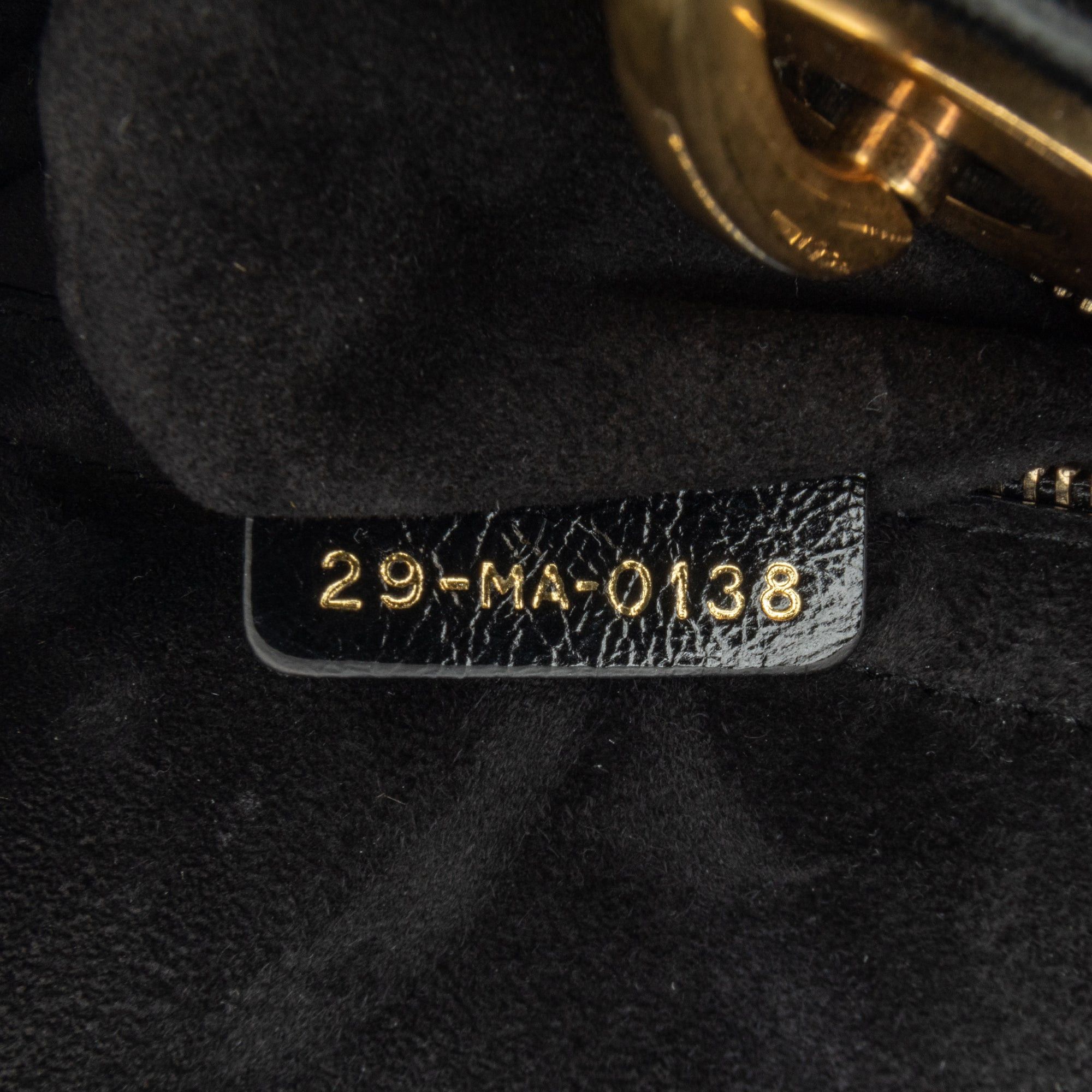 Dior Dior Small Crinkled Patent Cannage Lucky Badges My Lady Dior Black Size ONE SIZE - 6 Thumbnail