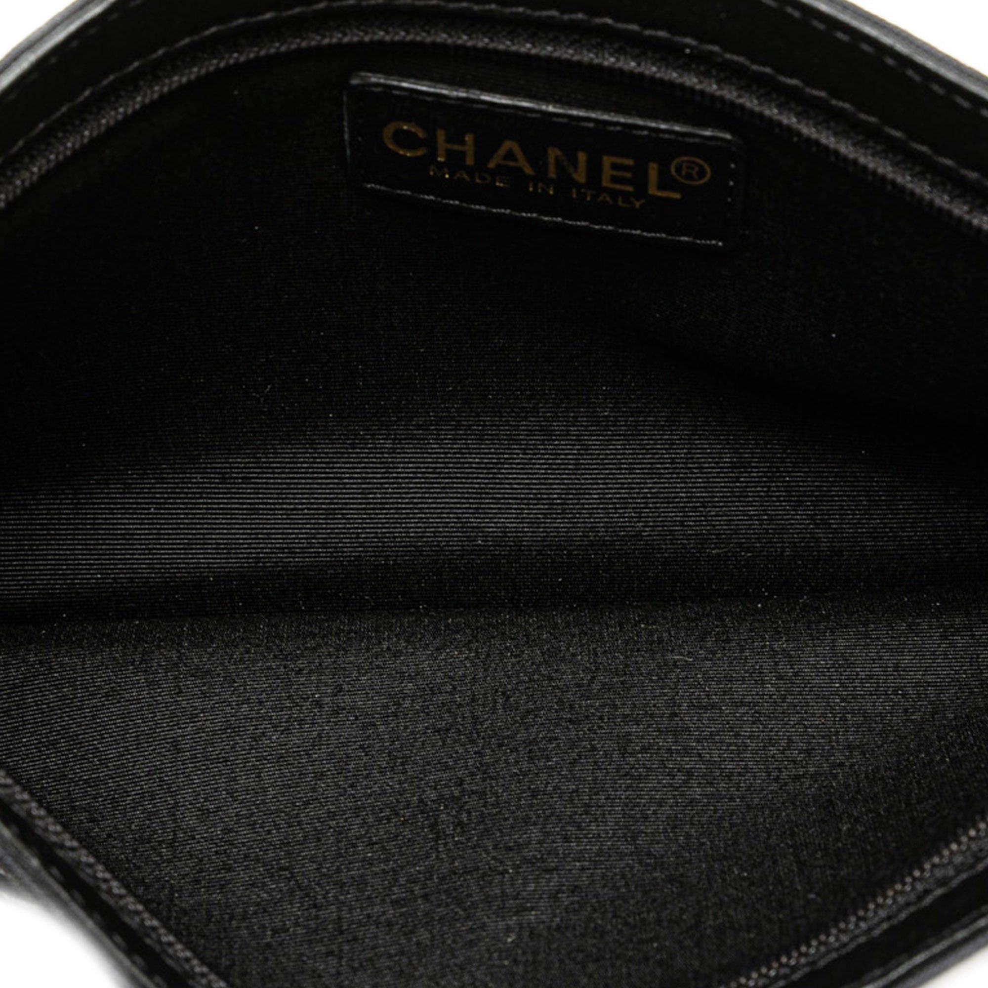 Chanel Chanel Canvas Symbols Chain Pochette Blue Size ONE SIZE - 4 Thumbnail