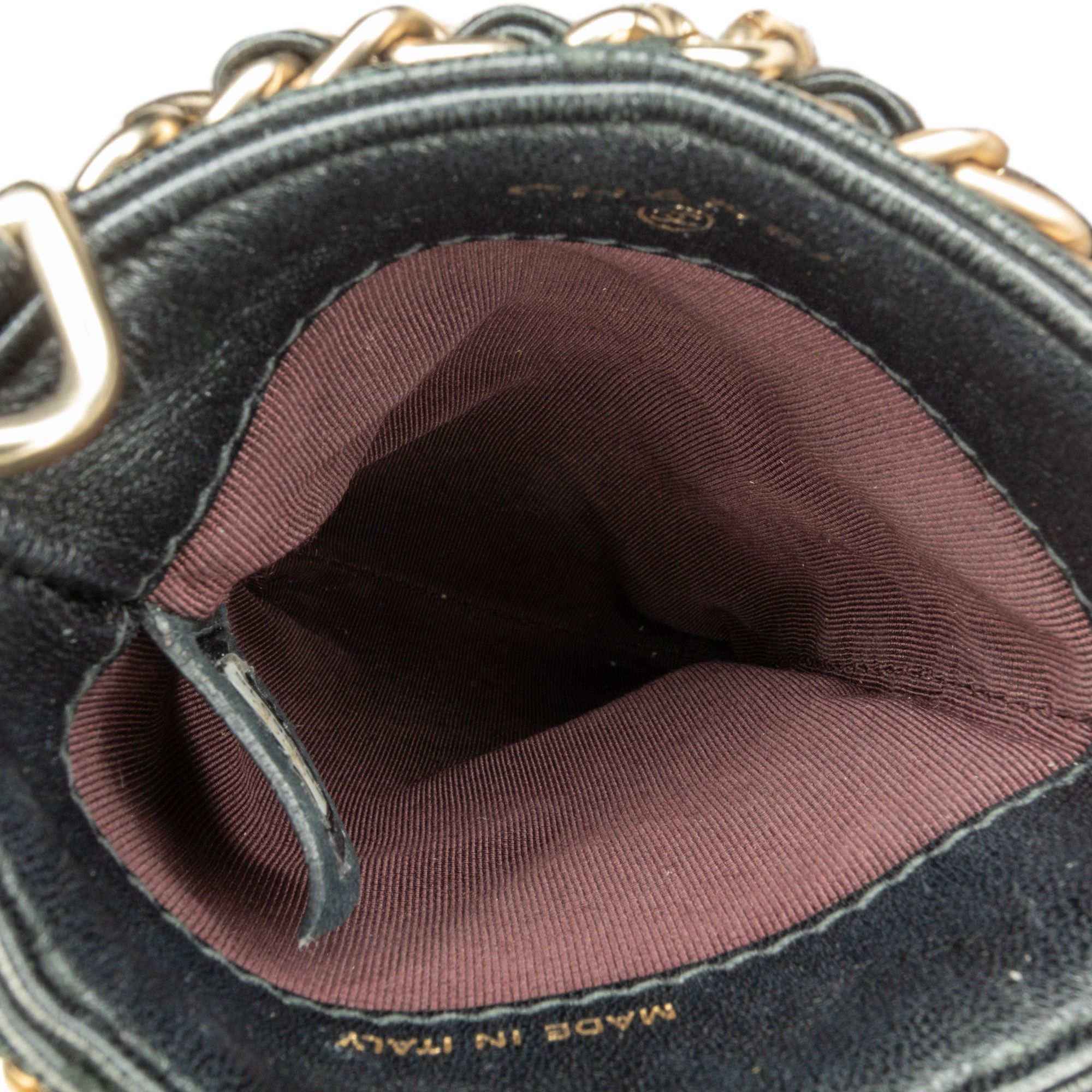 Chanel Chanel Lambskin Tech Me Out Clutch With Chain Black Size ONE SIZE - 5 Thumbnail