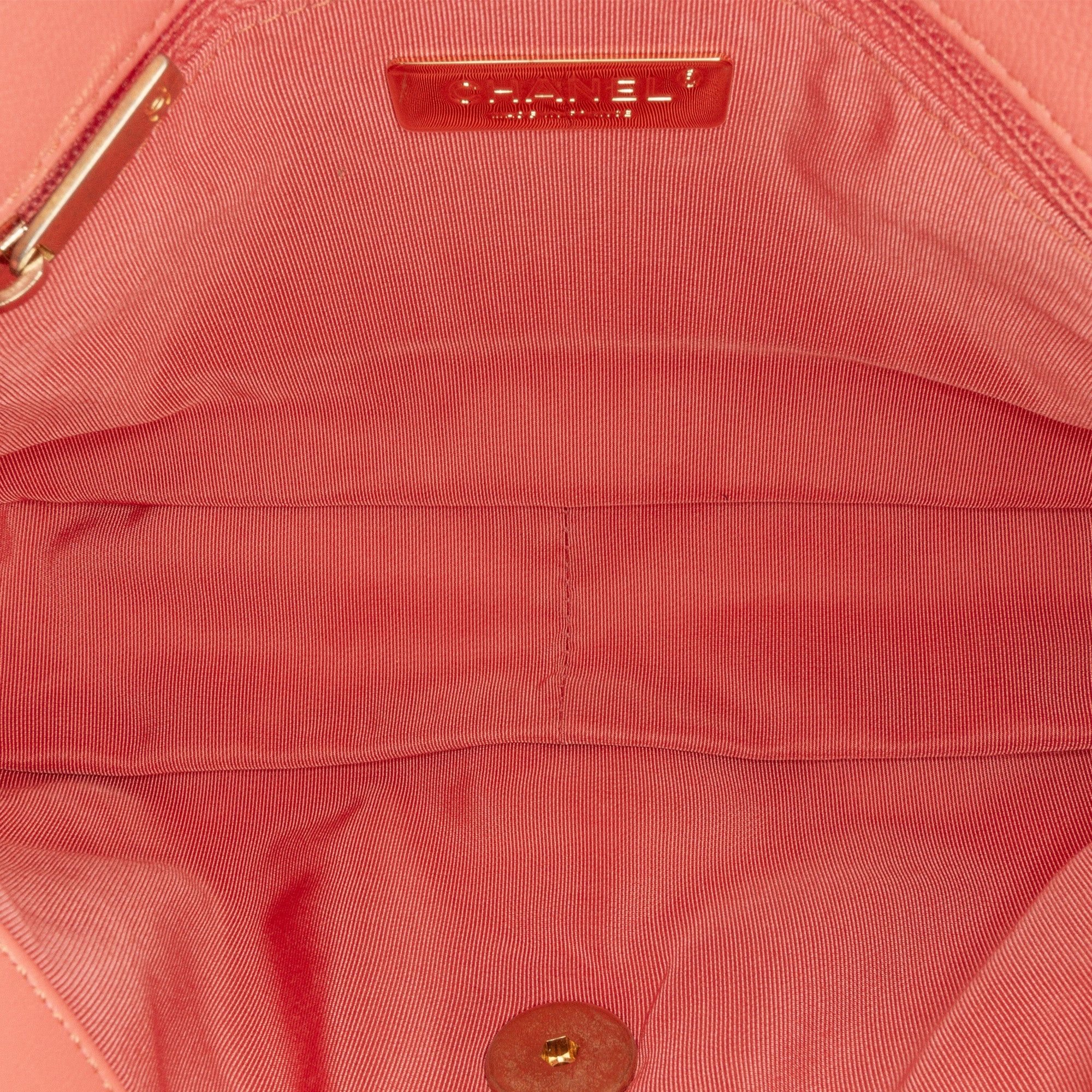 Chanel Chanel Medium Lambskin 19 Flap Pink Size ONE SIZE - 5 Thumbnail