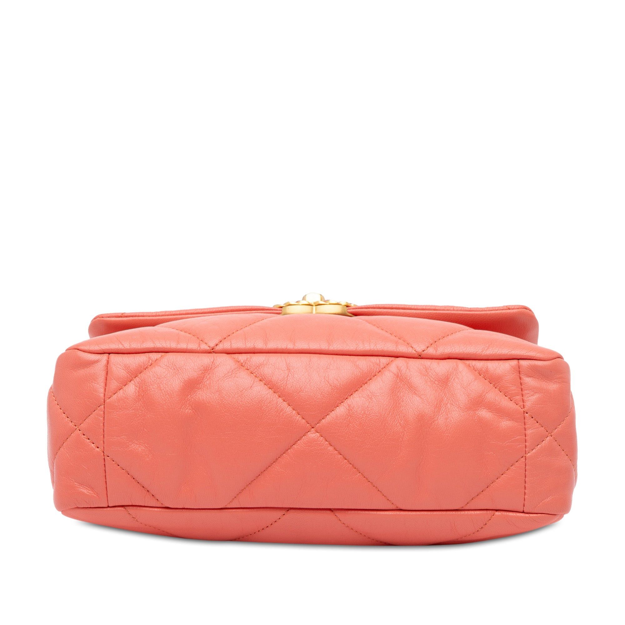Chanel Chanel Medium Lambskin 19 Flap Pink Size ONE SIZE - 4 Thumbnail