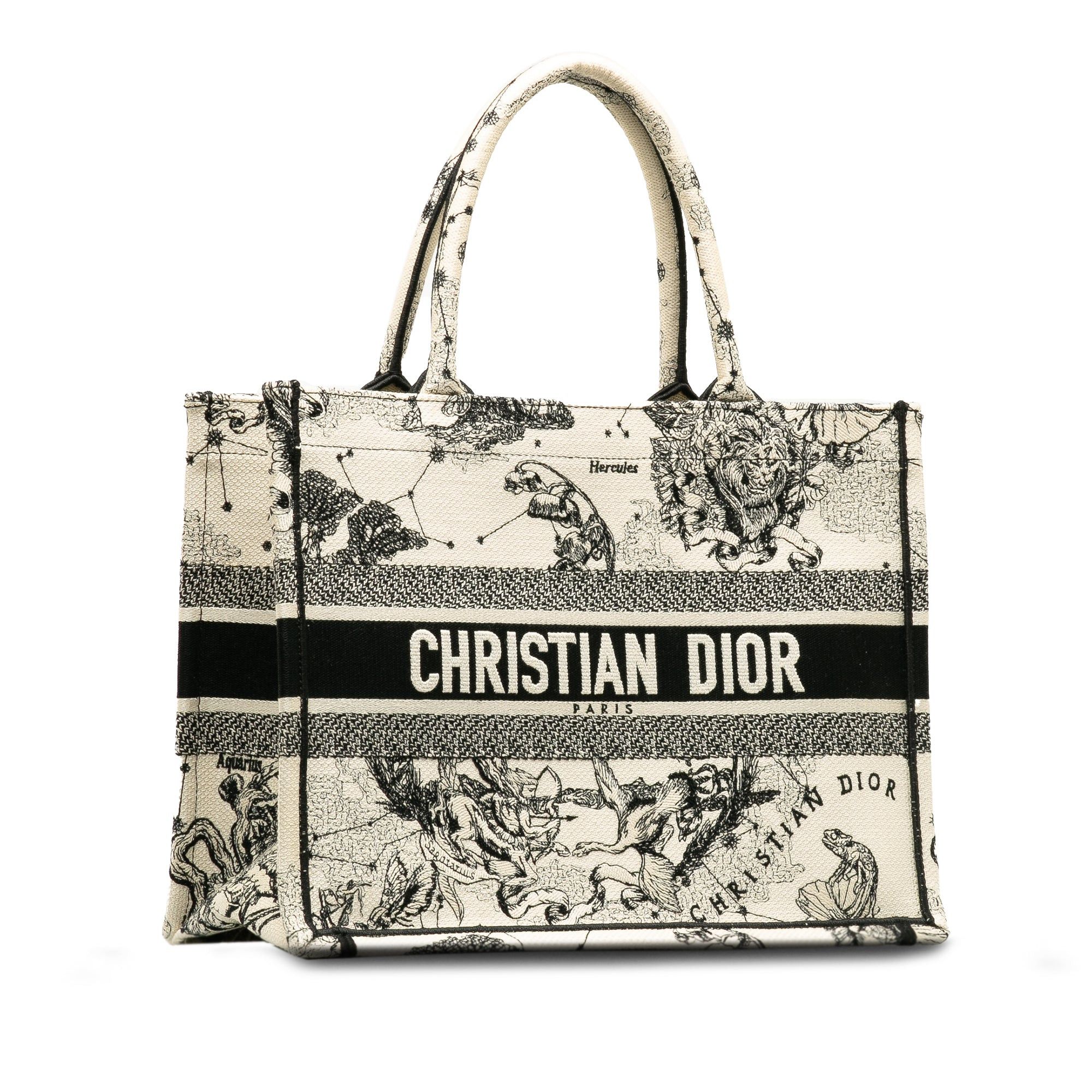Dior Dior Small Zodiac Book Tote White Size ONE SIZE - 2 Thumbnail