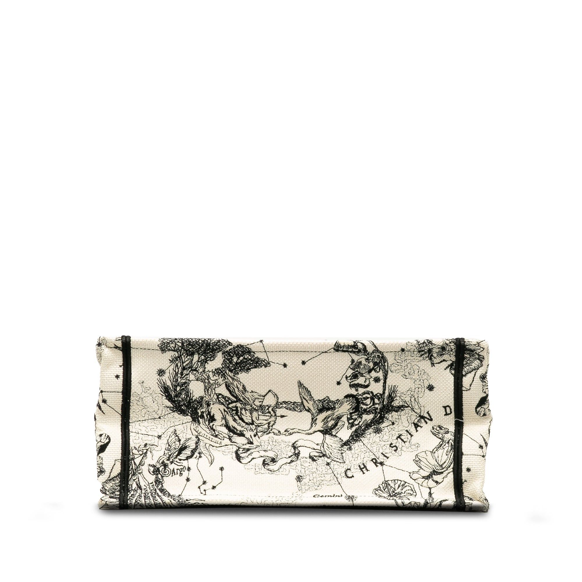 Dior Dior Small Zodiac Book Tote White Size ONE SIZE - 4 Thumbnail