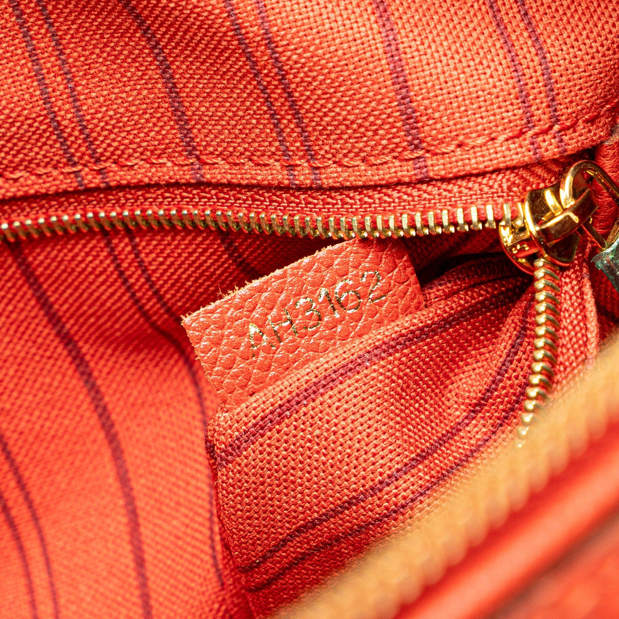 Louis Vuitton Louis Vuitton Monogram Empreinte Speedy Bandouliere 25 Red Size ONE SIZE - 6 Thumbnail