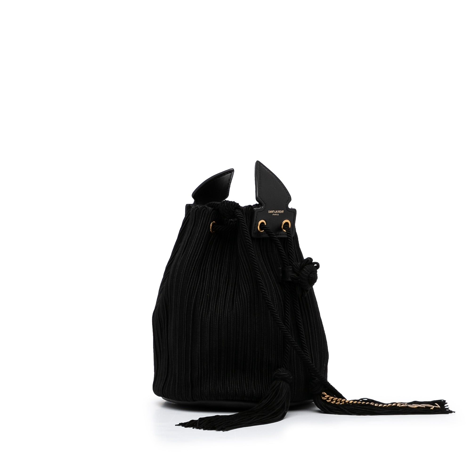 Saint Laurent Paris Saint Laurent Anja Bucket Bag Black Size ONE SIZE - 2 Thumbnail