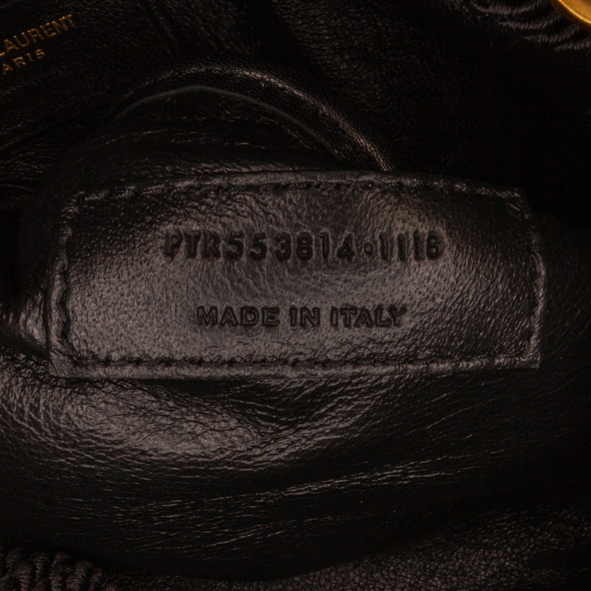 Saint Laurent Paris Saint Laurent Anja Bucket Bag Black Size ONE SIZE - 8 Thumbnail