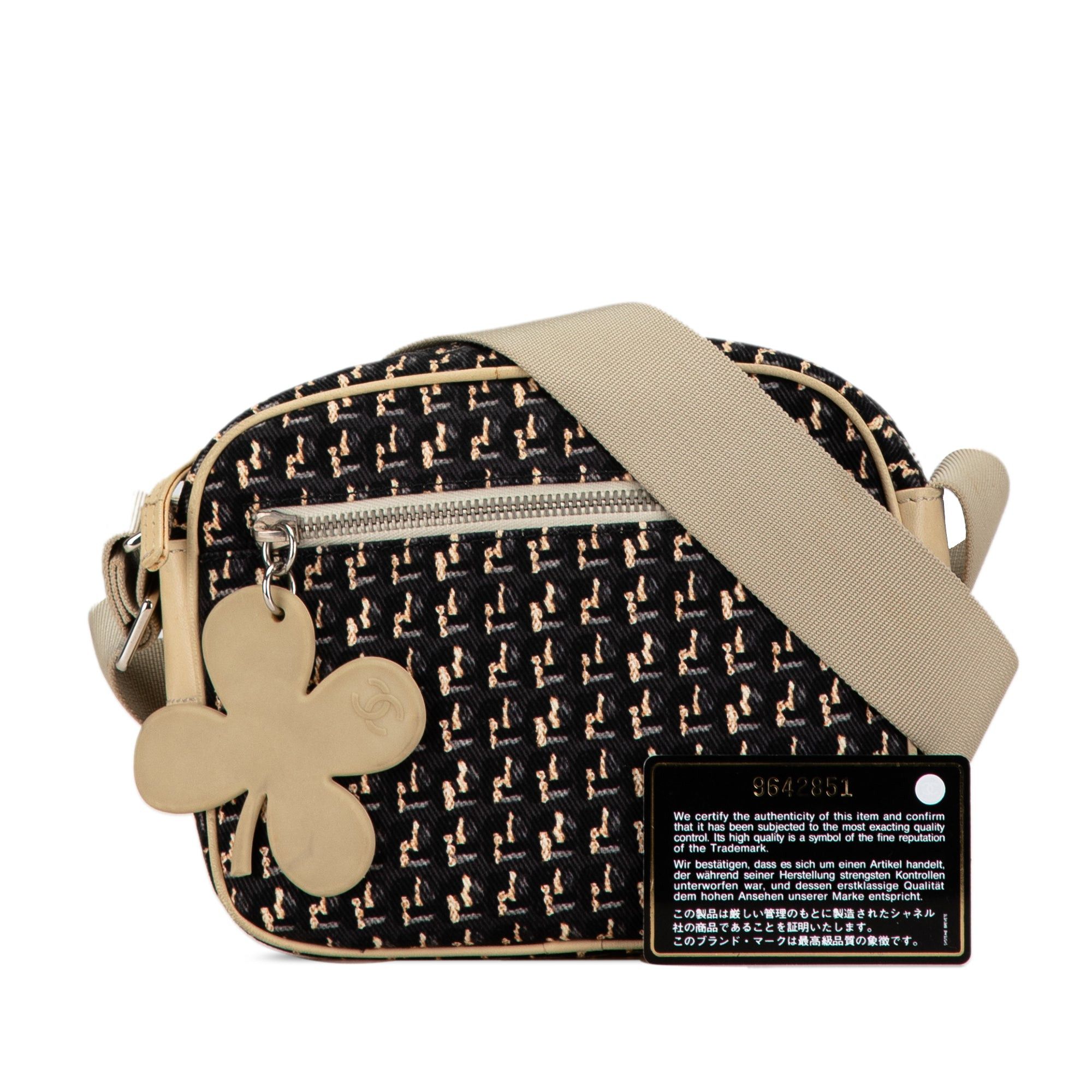 Chanel Chanel Canvas Lucky Clover Camera Bag Black Size ONE SIZE - 11 Thumbnail