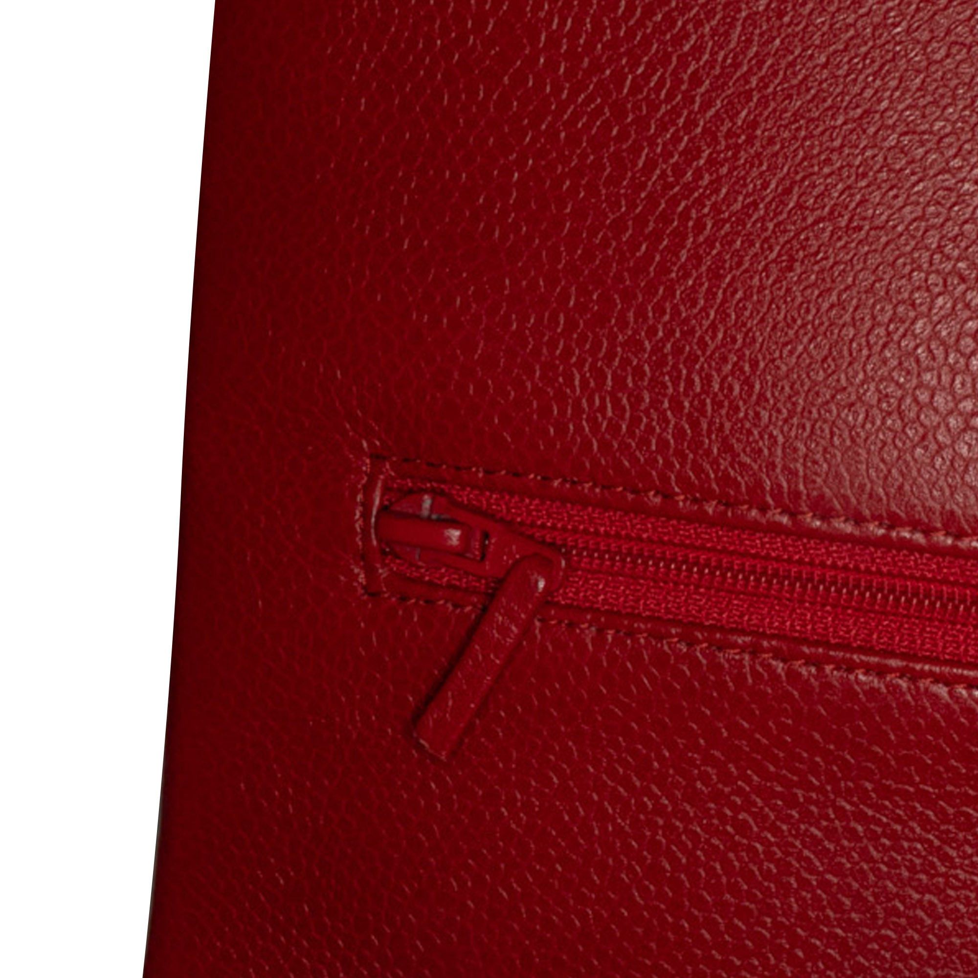 Chanel Chanel Maxi Classic Caviar Double Flap Red Size ONE SIZE - 8 Thumbnail