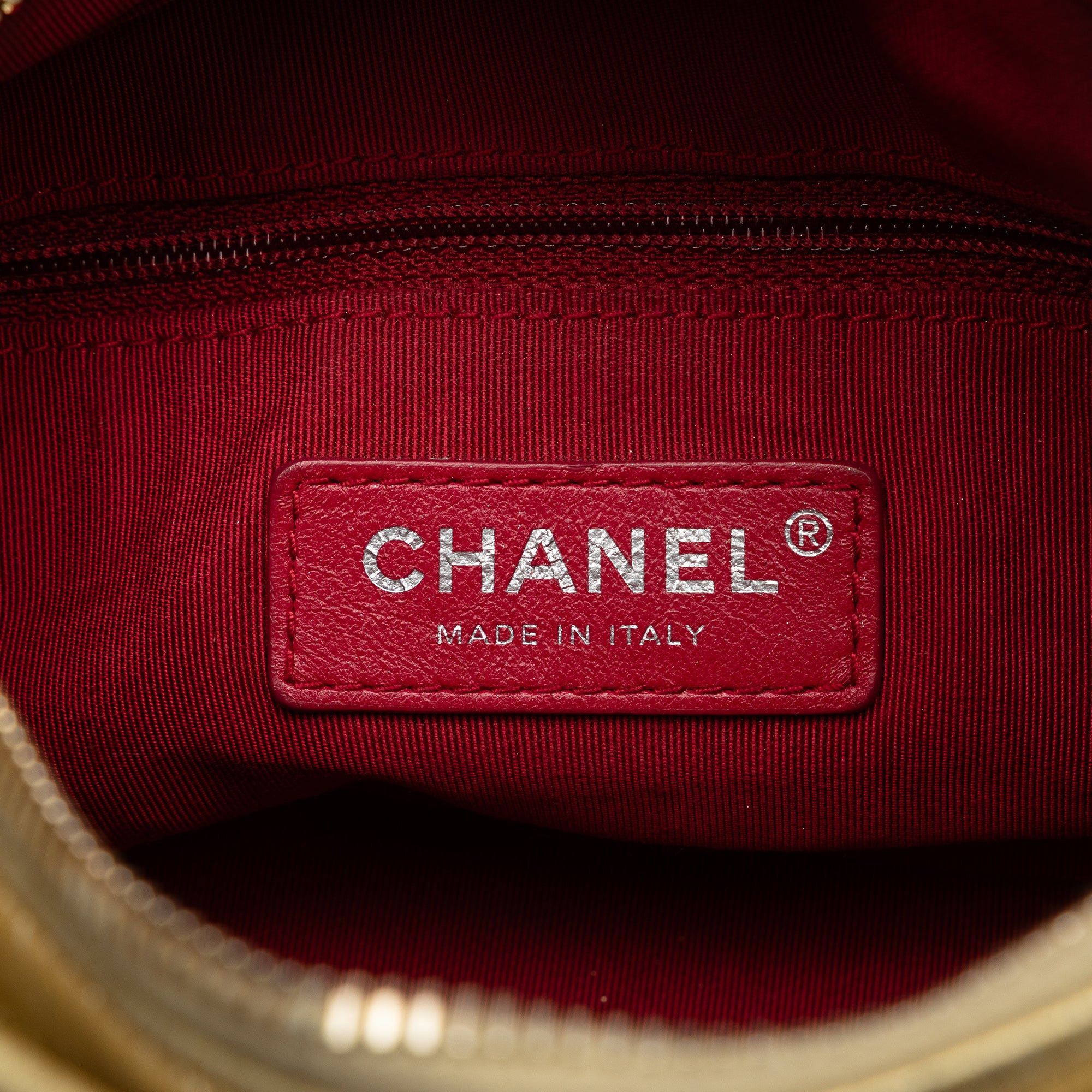 Chanel Chanel Small Metallic Lambskin Gabrielle Crossbody Gold Size ONE SIZE - 6 Thumbnail