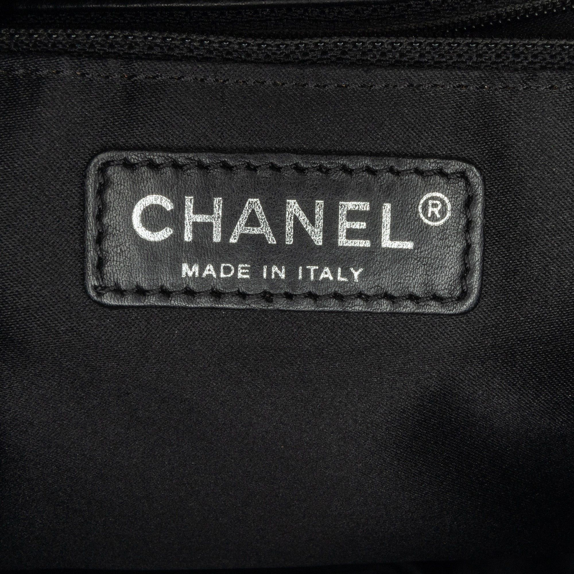 Chanel Chanel Jumbo Sequined Lambskin Moonlight On Water Flap Black Size ONE SIZE - 5 Thumbnail