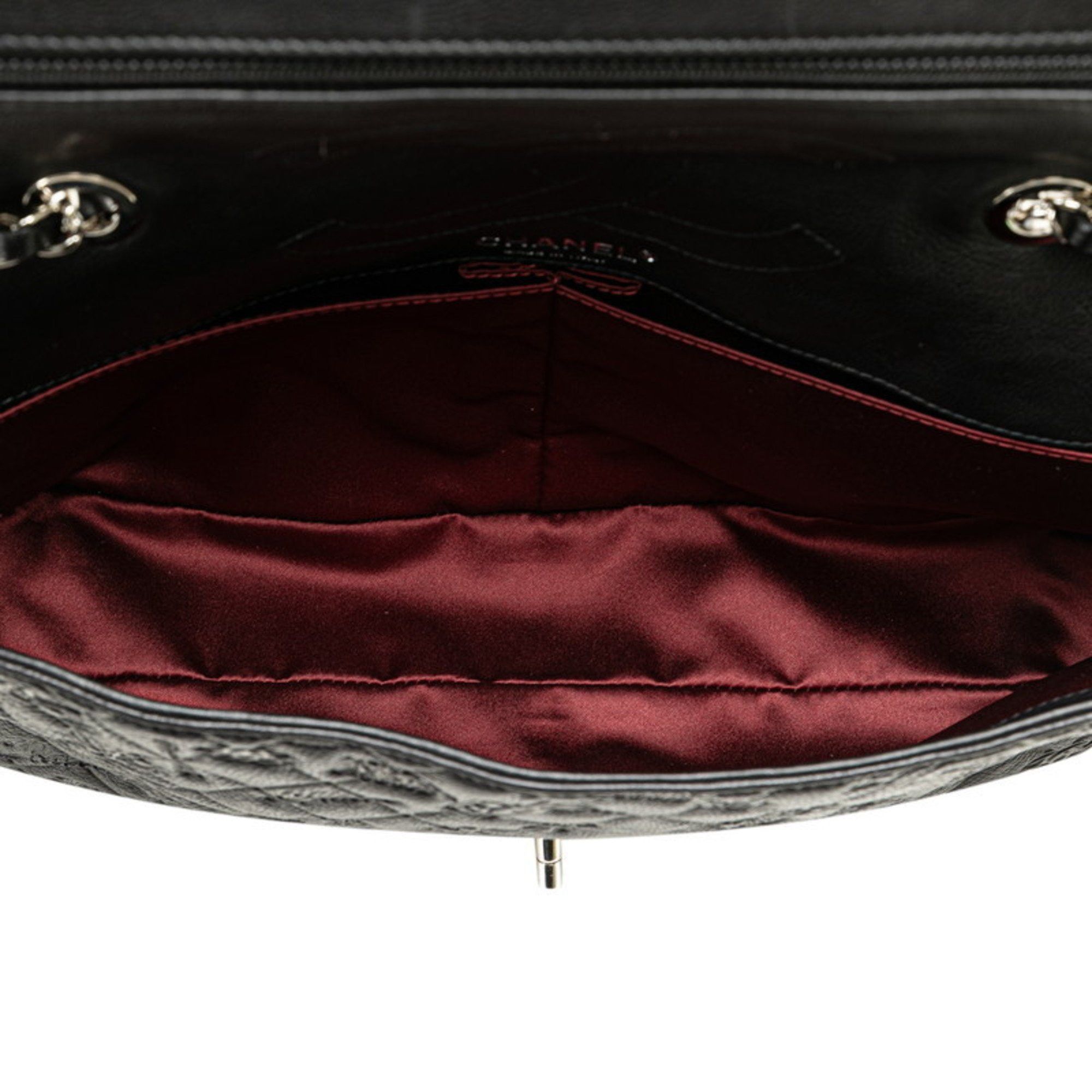 Chanel Chanel Matelasse Icon Bag Chain Shoulder Handbag Black Leather Women's CHANEL Size ONE SIZE - 5 Thumbnail