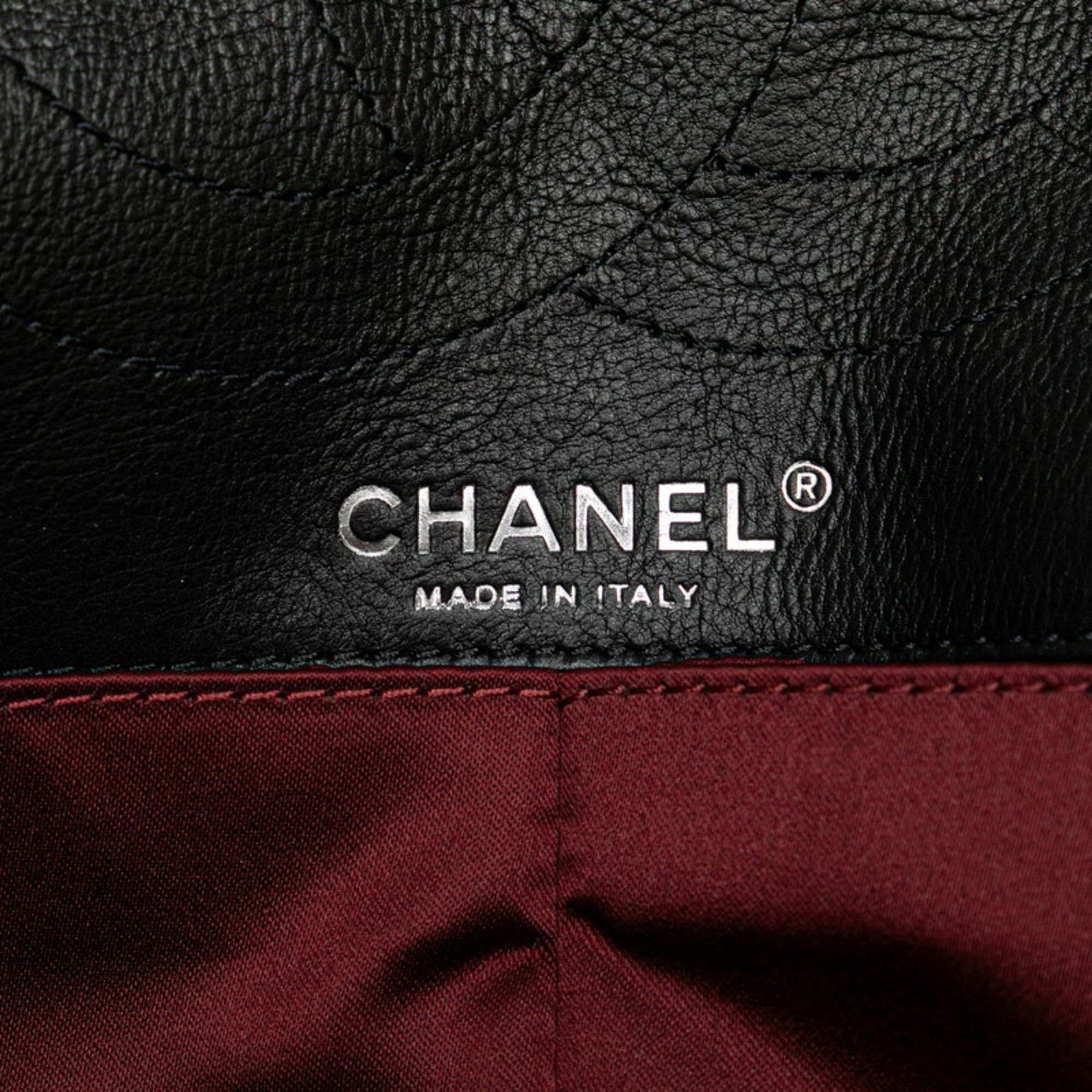 Chanel Chanel Matelasse Icon Bag Chain Shoulder Handbag Black Leather Women's CHANEL Size ONE SIZE - 6 Thumbnail