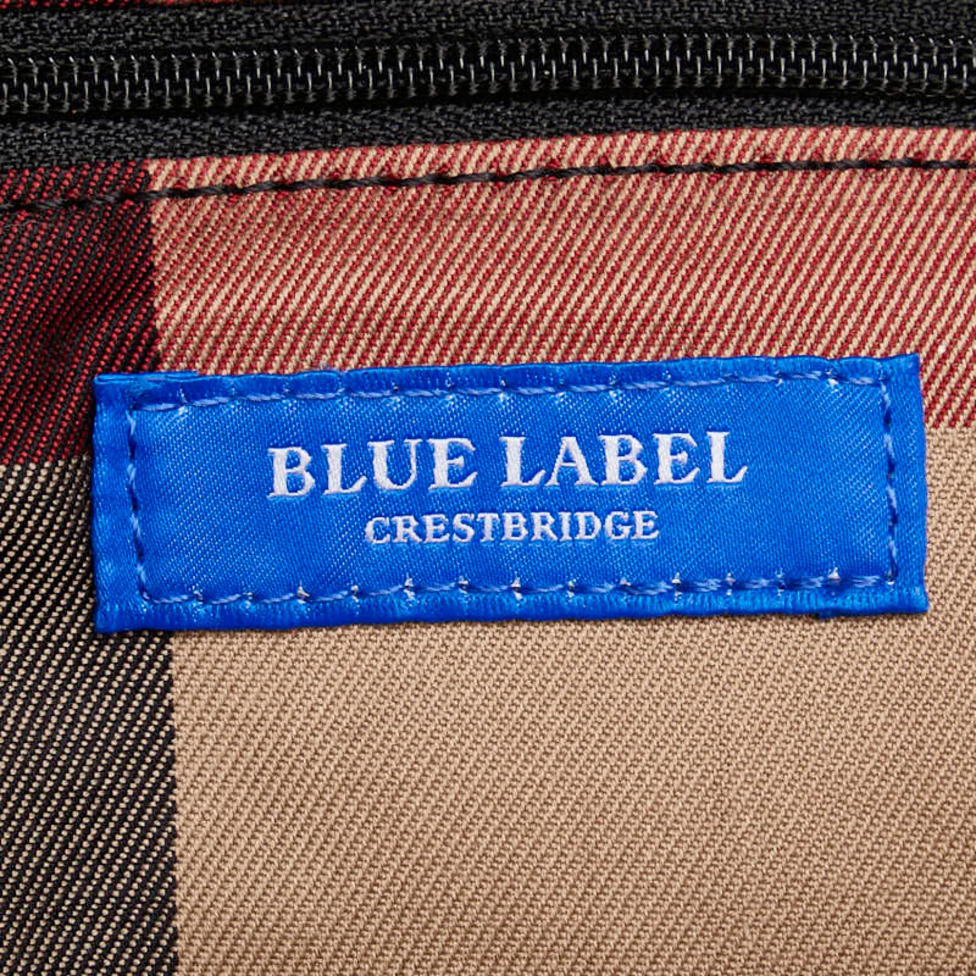 Burberry Burberry Blue Label Check Body Bag Waist Silver Nylon Women's BURBERRY BLUE LABEL Size ONE SIZE - 5 Thumbnail