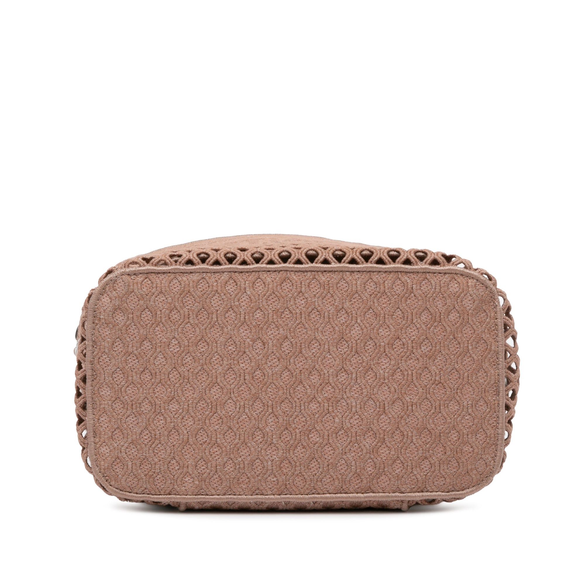 Dior Dior Mesh Embroidered Diortravel Vanity Case Pink Size ONE SIZE - 4 Thumbnail
