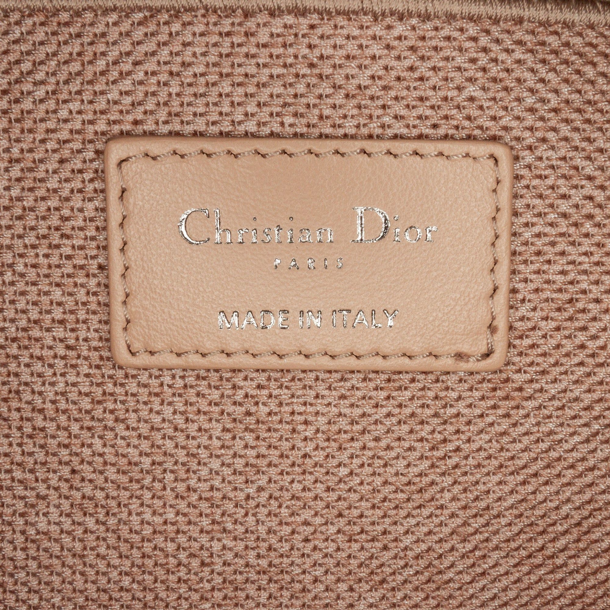 Dior Dior Mesh Embroidered Diortravel Vanity Case Pink Size ONE SIZE - 6 Thumbnail