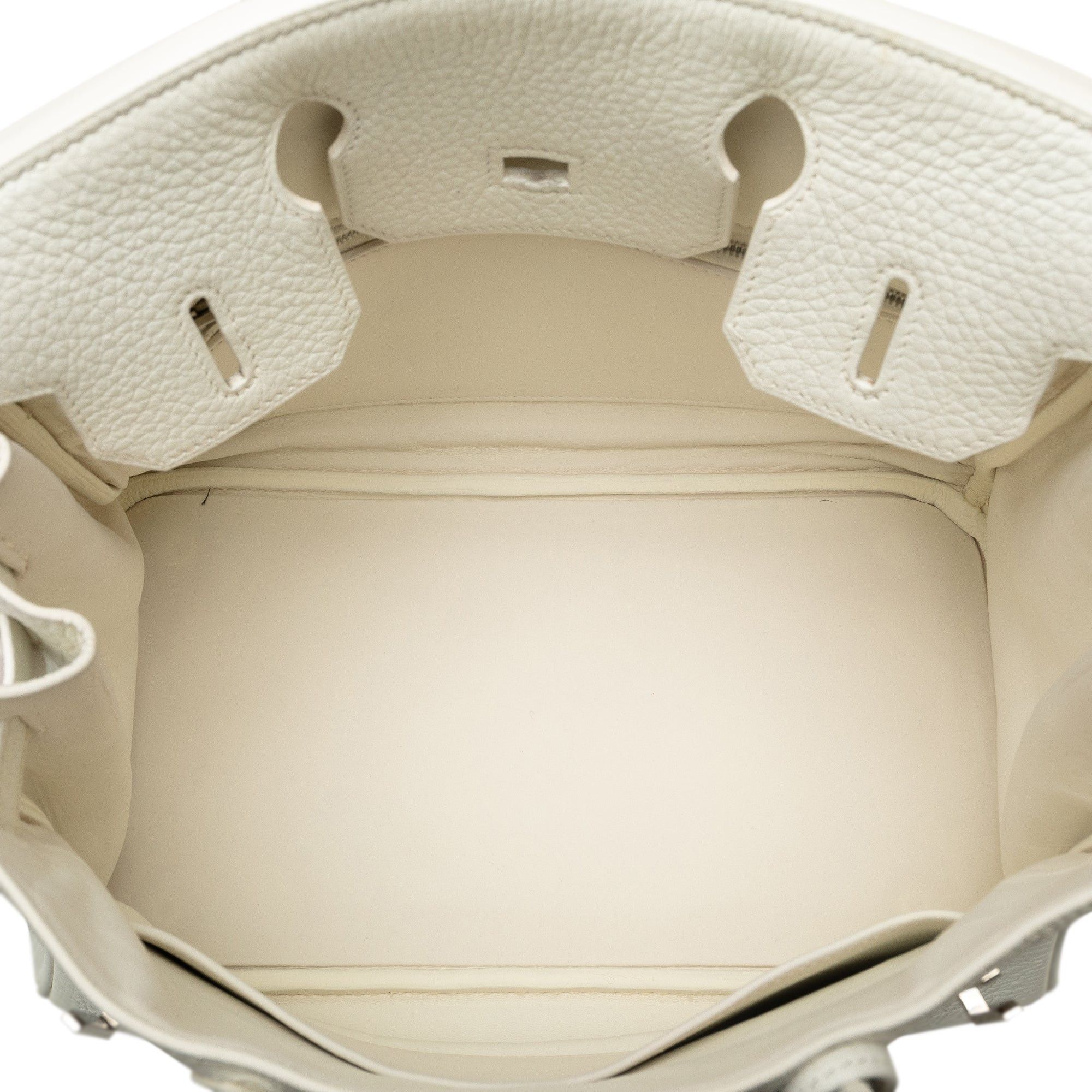 Hermes Hermès Clemence Birkin 30 White Size ONE SIZE - 5 Thumbnail